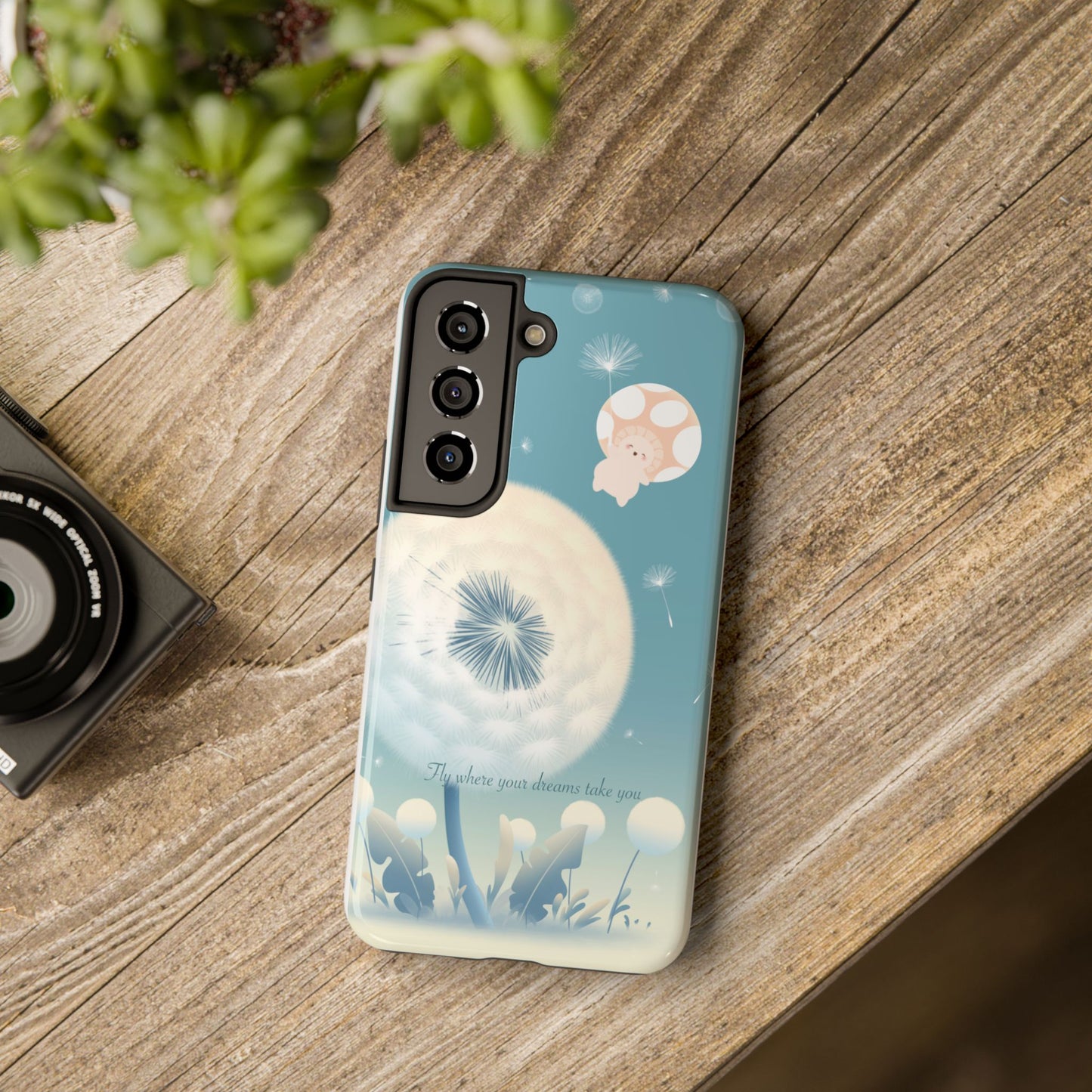 Mumu Phone Case — “Fly Where Your Dreams Take You”