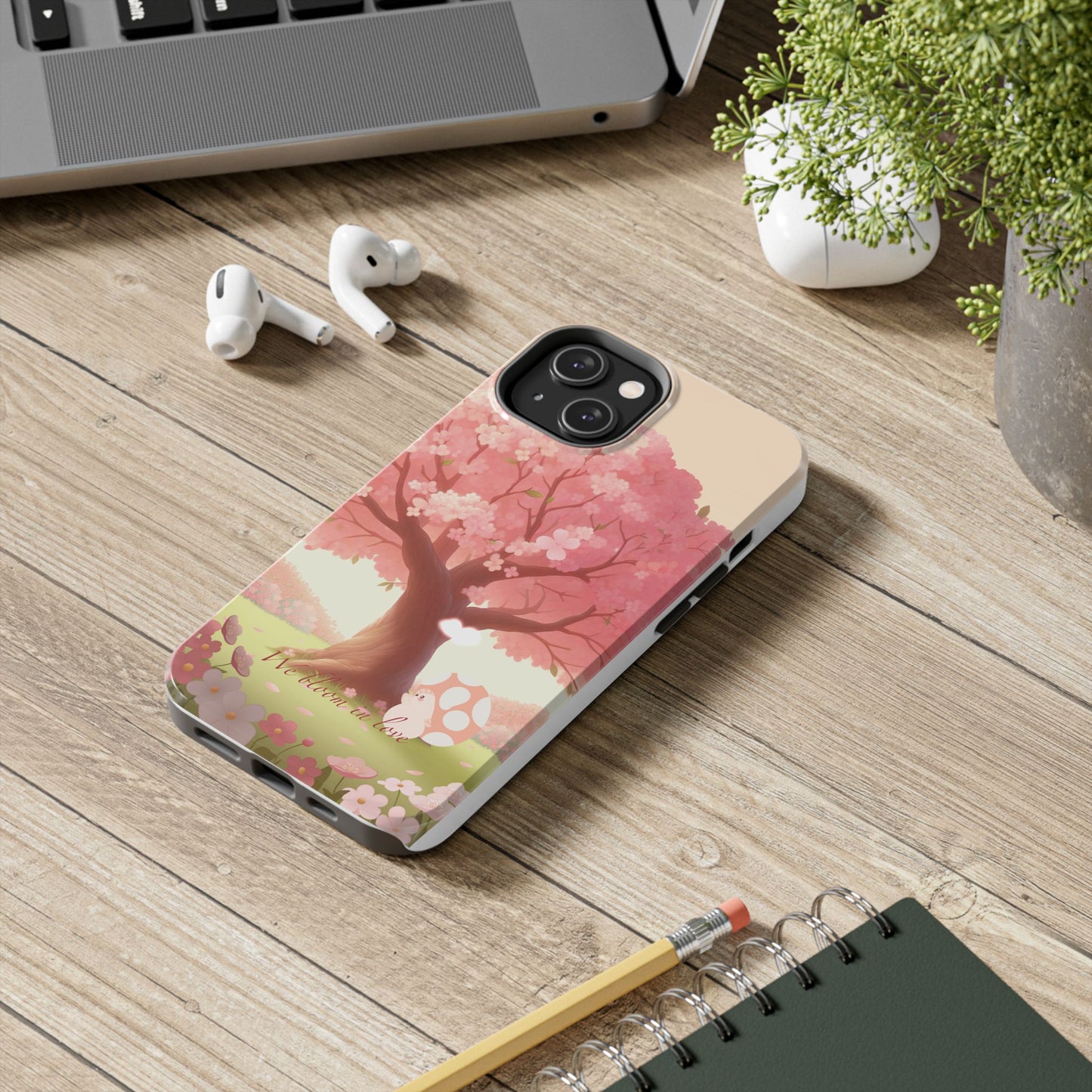 Mumu’s Sakura-Themed Phone Case — “We Bloom in Love”