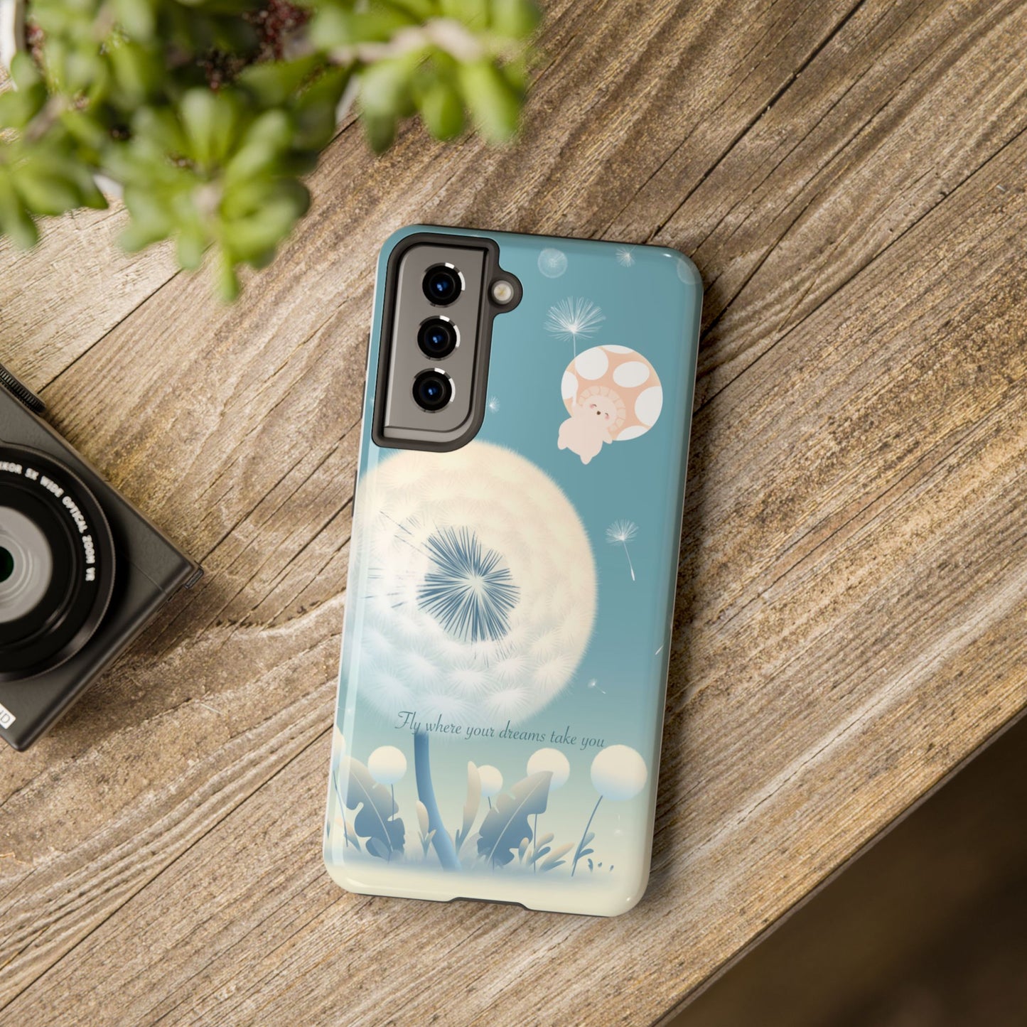 Mumu Phone Case — “Fly Where Your Dreams Take You”