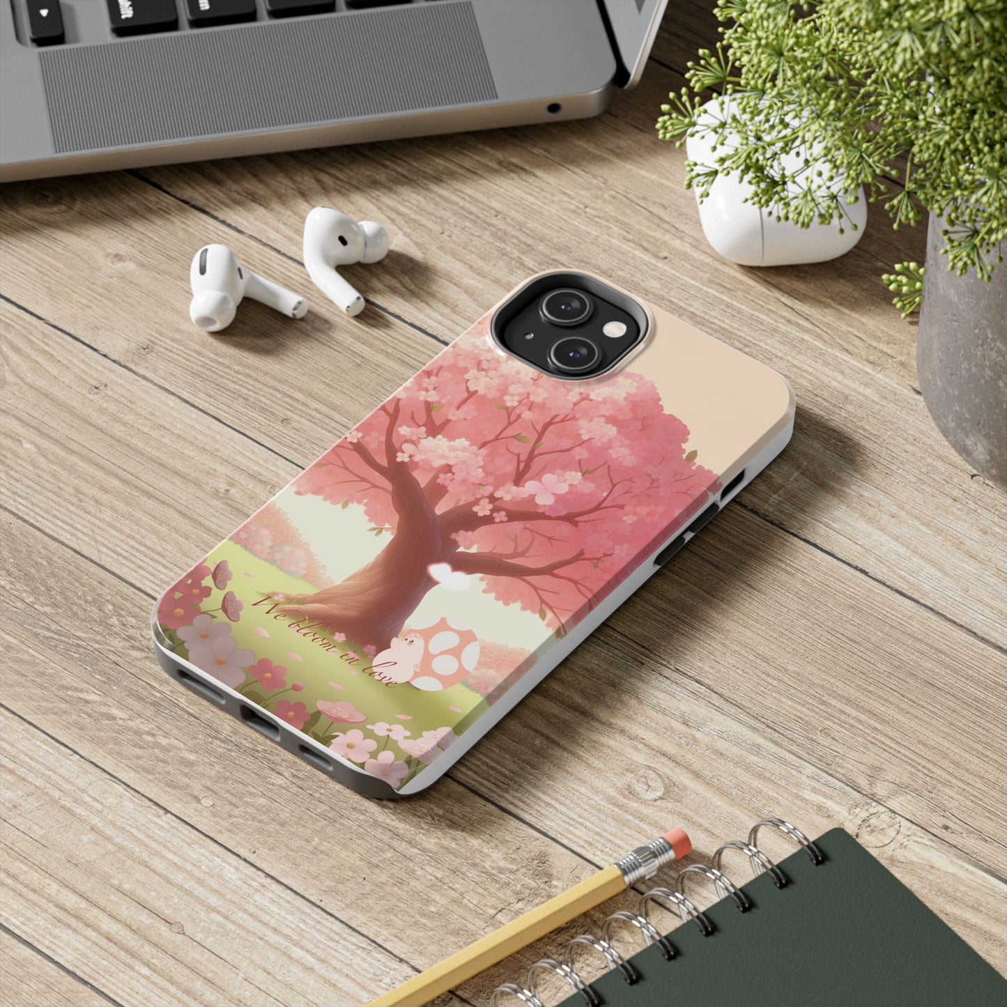 Mumu’s Sakura-Themed Phone Case — “We Bloom in Love”