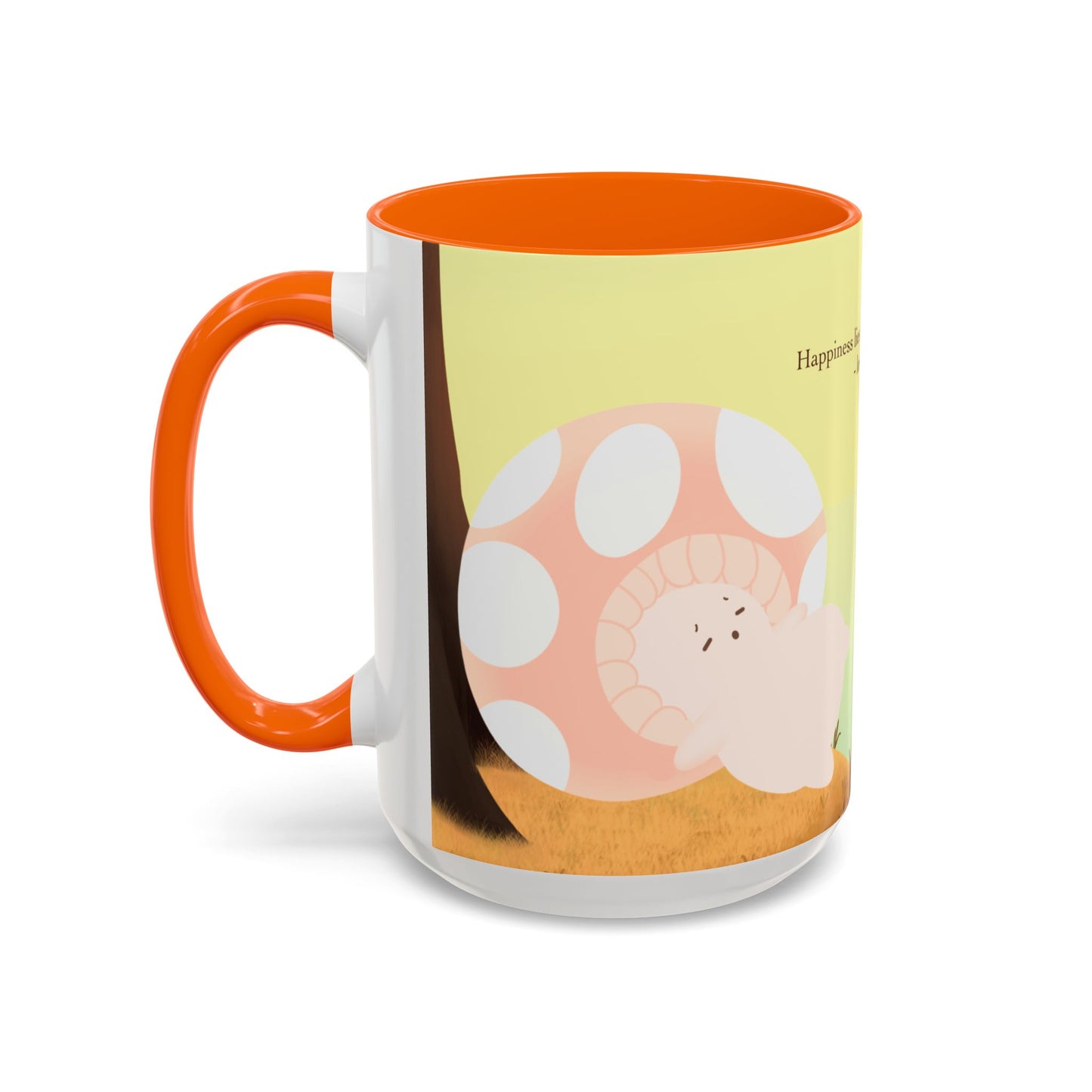 Mushroom Mumu Mood Mug with Color Inside