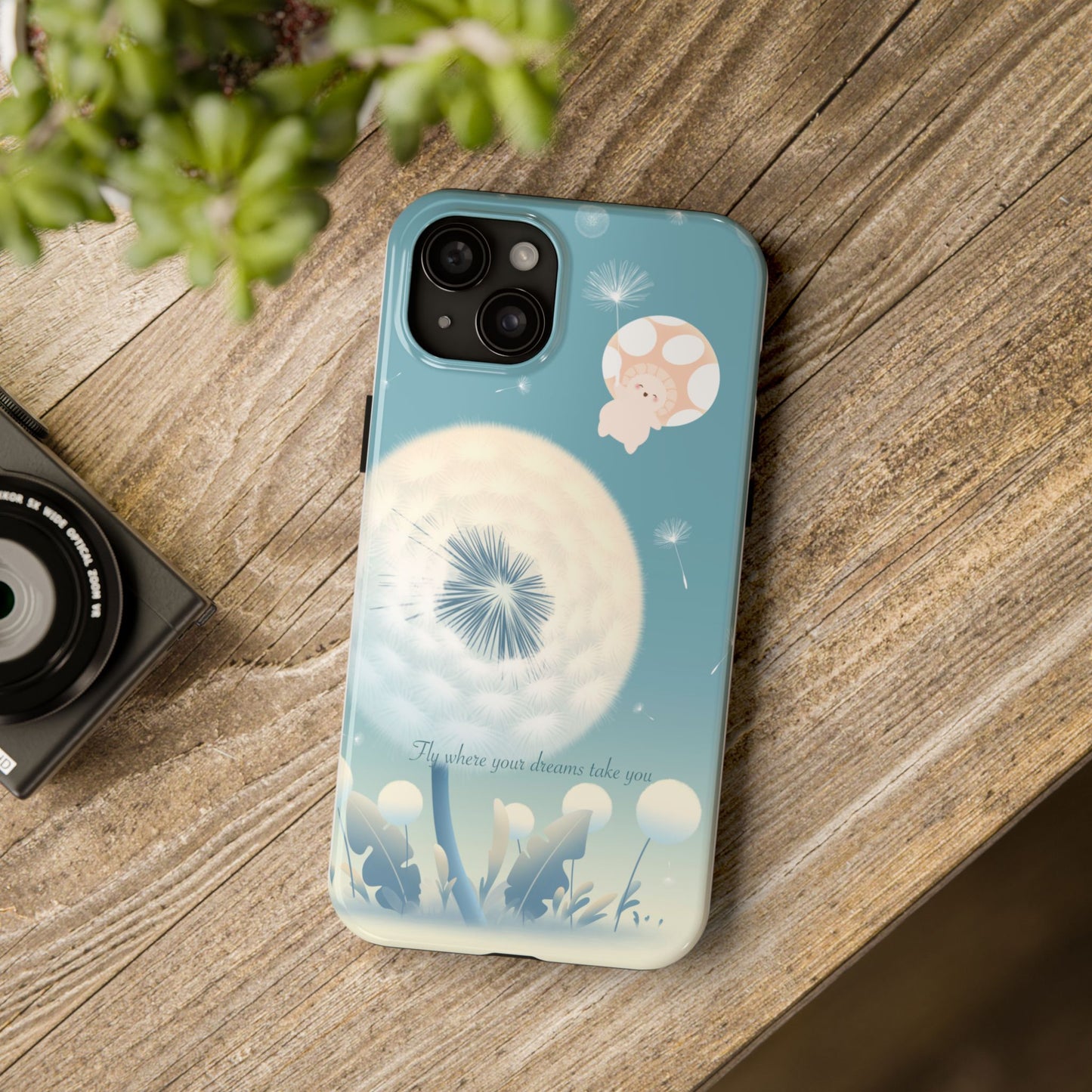 Mumu Phone Case — “Fly Where Your Dreams Take You”