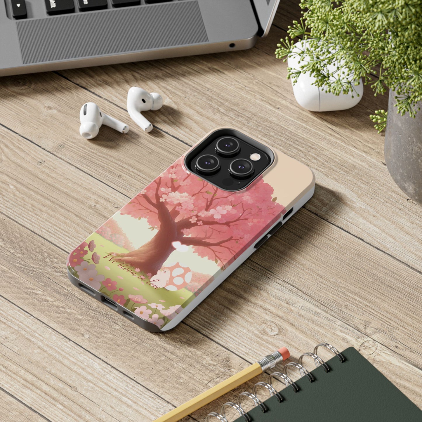 Mumu’s Sakura-Themed Phone Case — “We Bloom in Love”