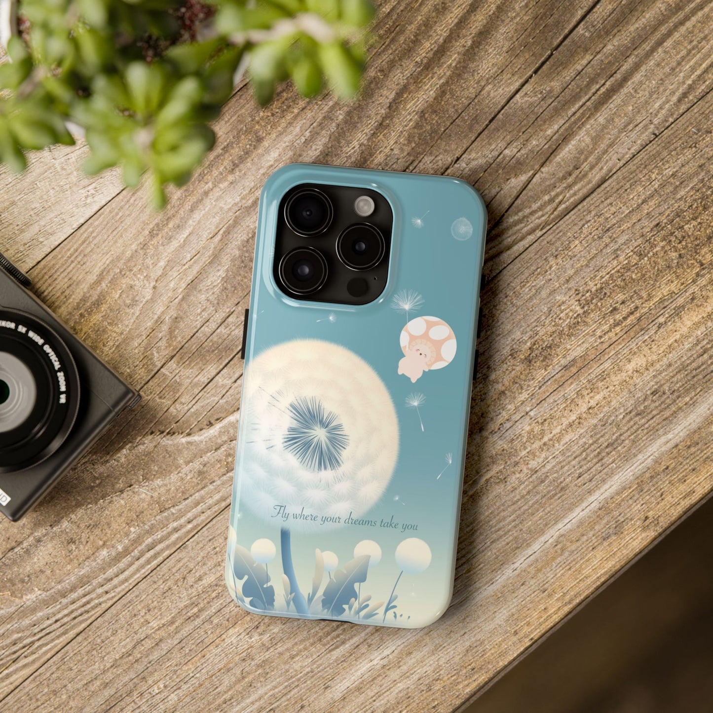 Mumu Phone Case — “Fly Where Your Dreams Take You”