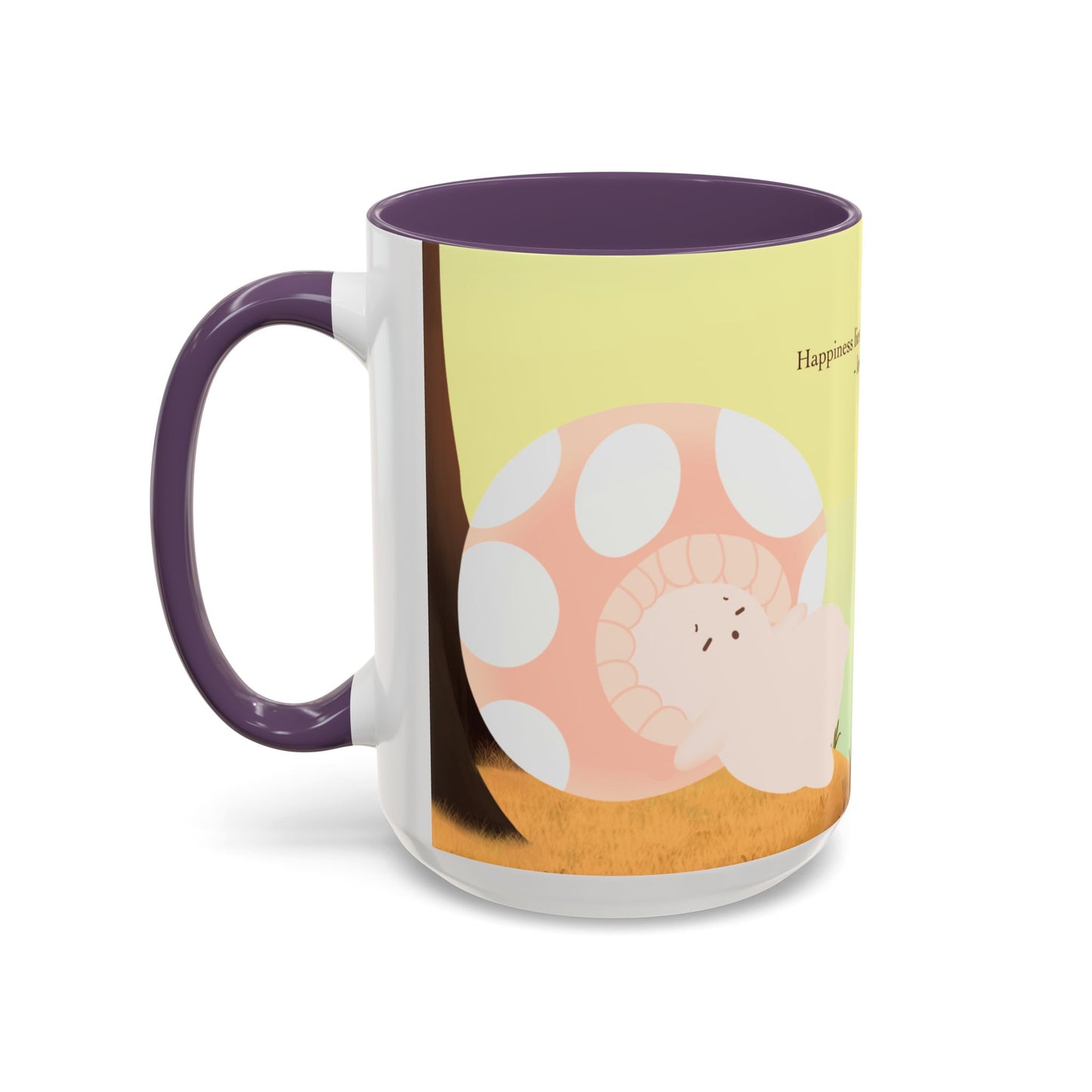 Mushroom Mumu Mood Mug with Color Inside