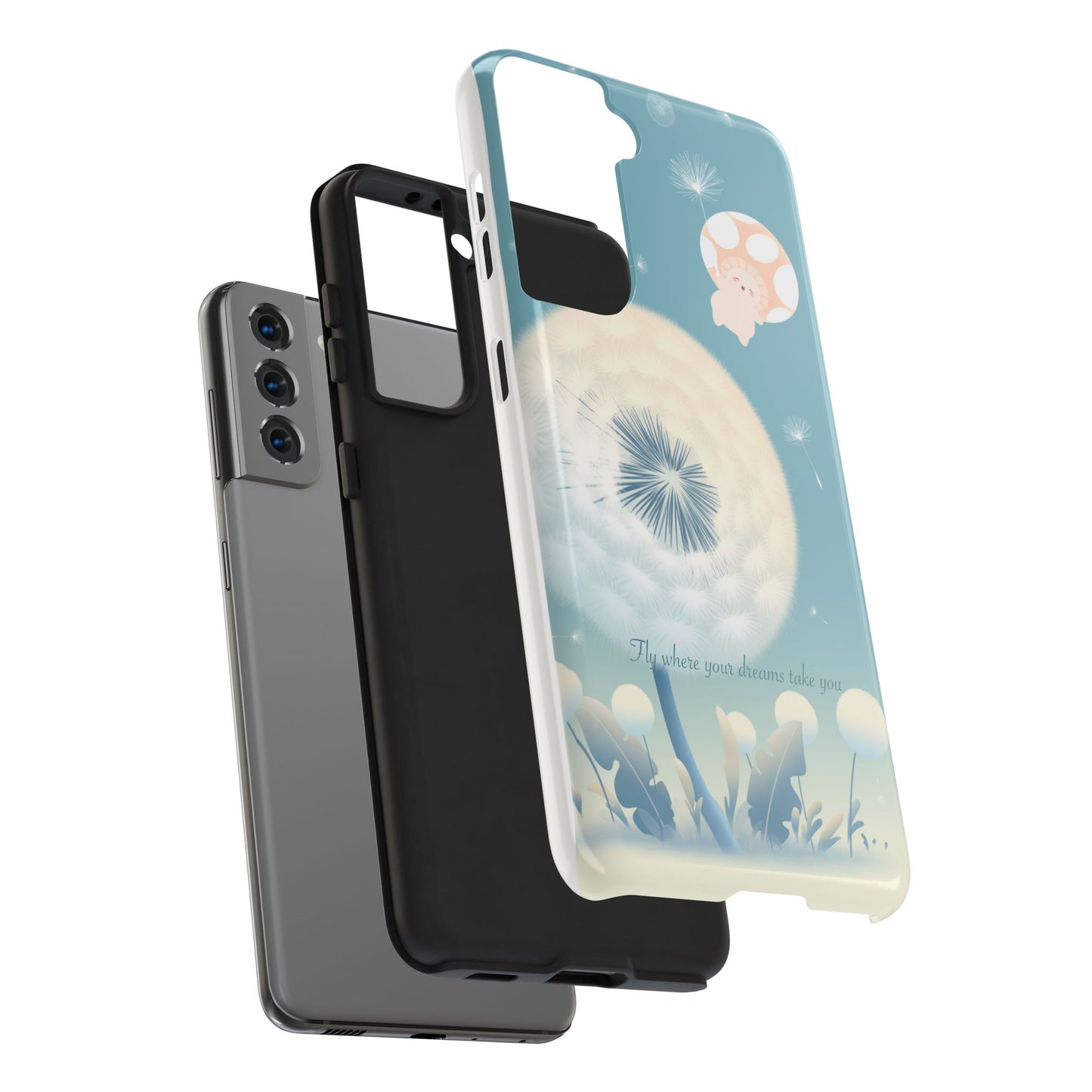 Mumu Phone Case — “Fly Where Your Dreams Take You”