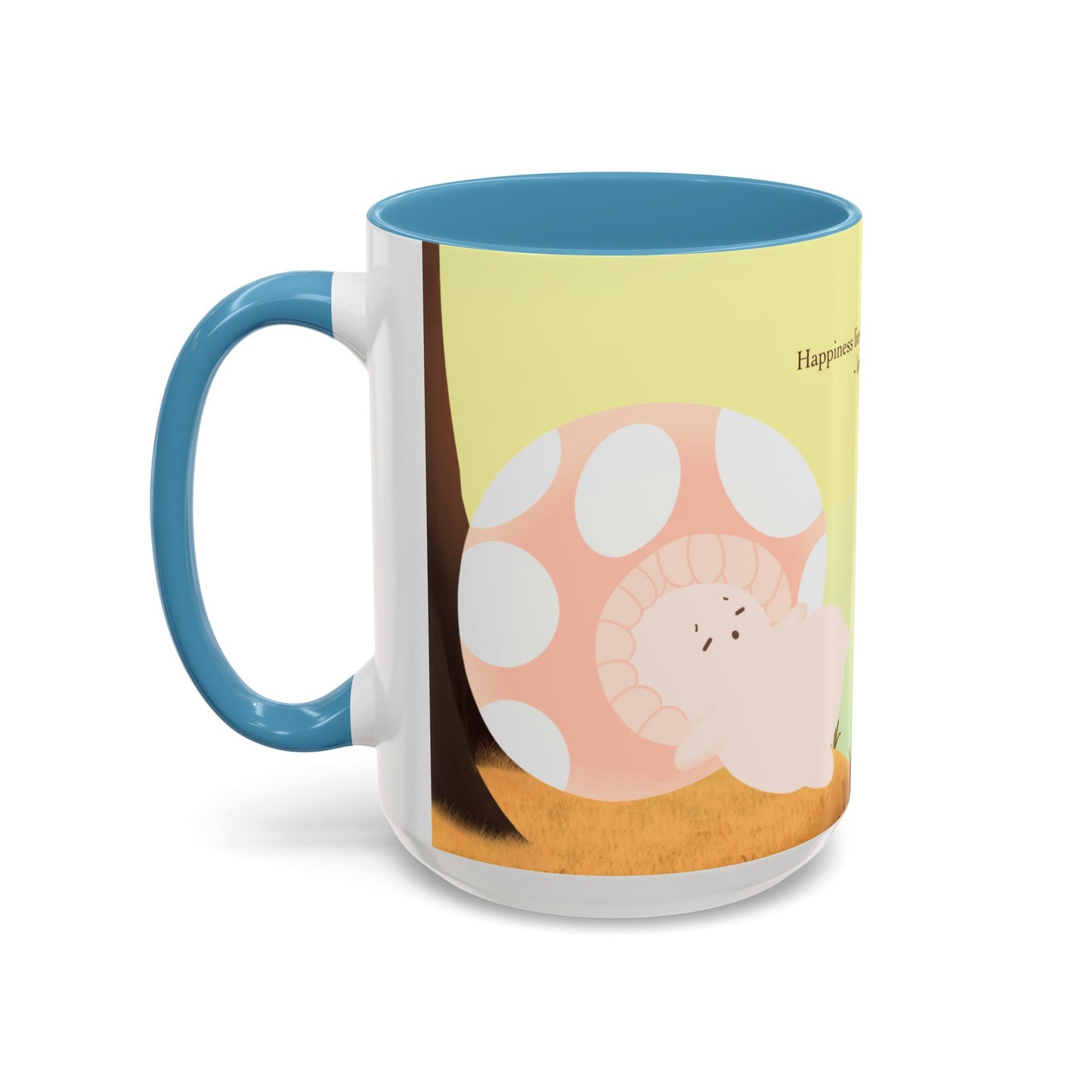 Mushroom Mumu Mood Mug with Color Inside