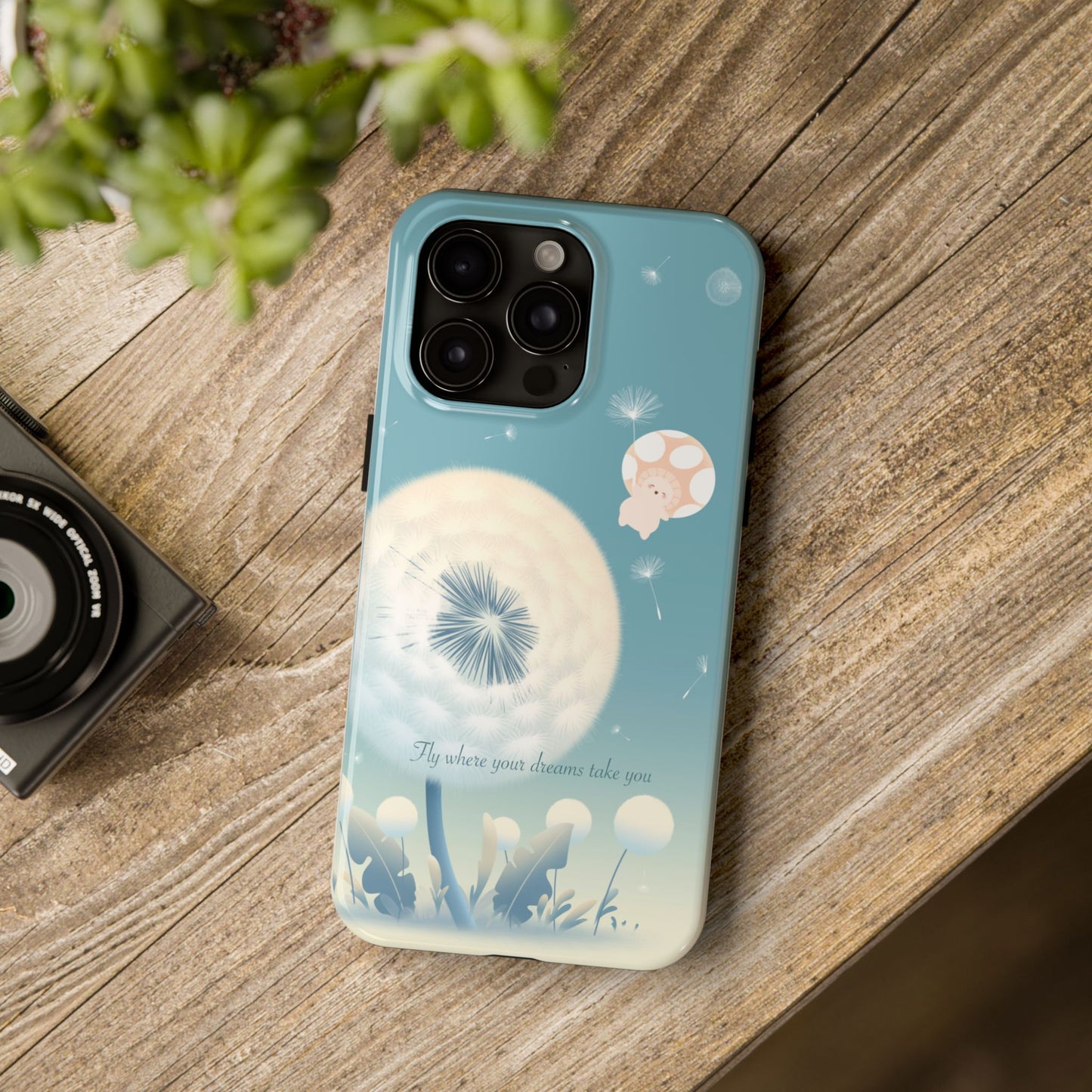 Mumu Phone Case — “Fly Where Your Dreams Take You”
