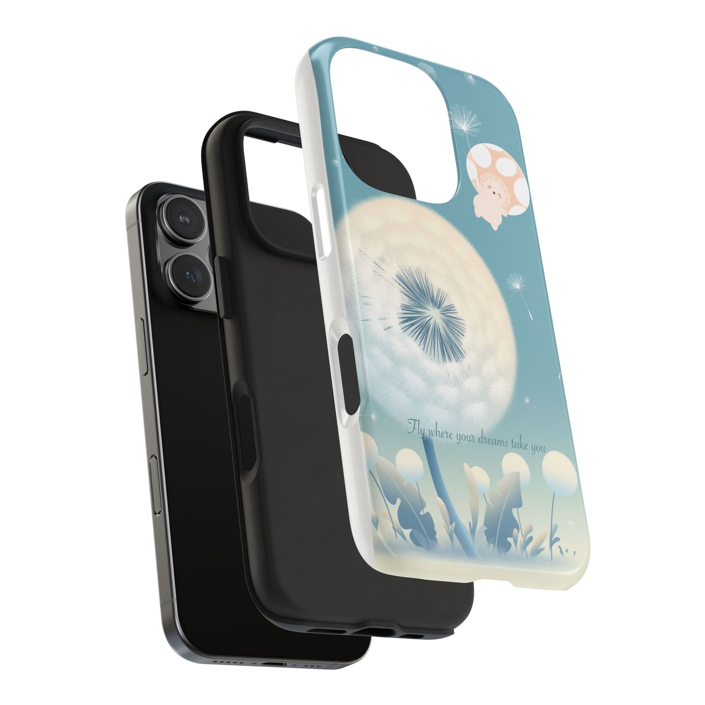Mumu Phone Case — “Fly Where Your Dreams Take You”