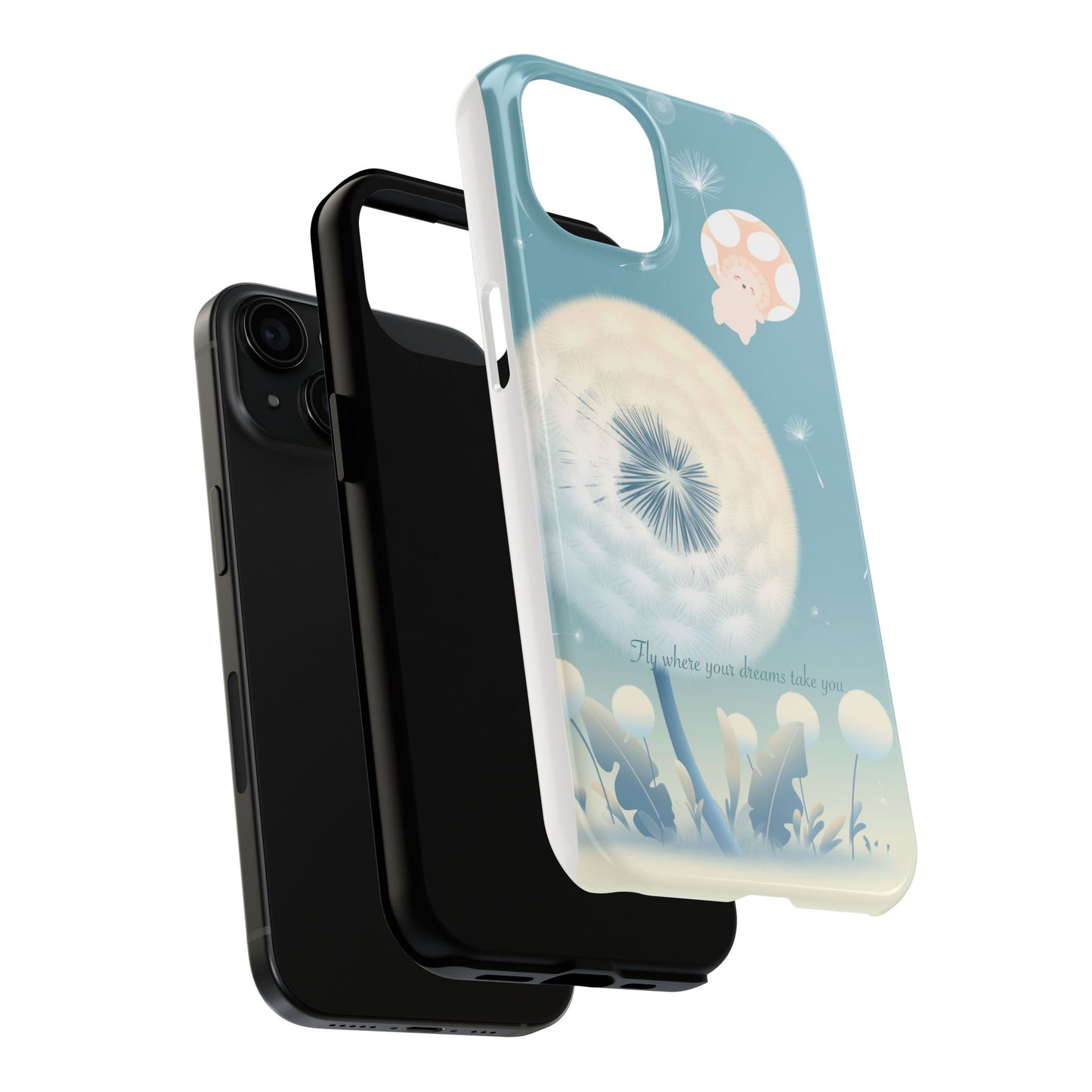 Mumu Phone Case — “Fly Where Your Dreams Take You”