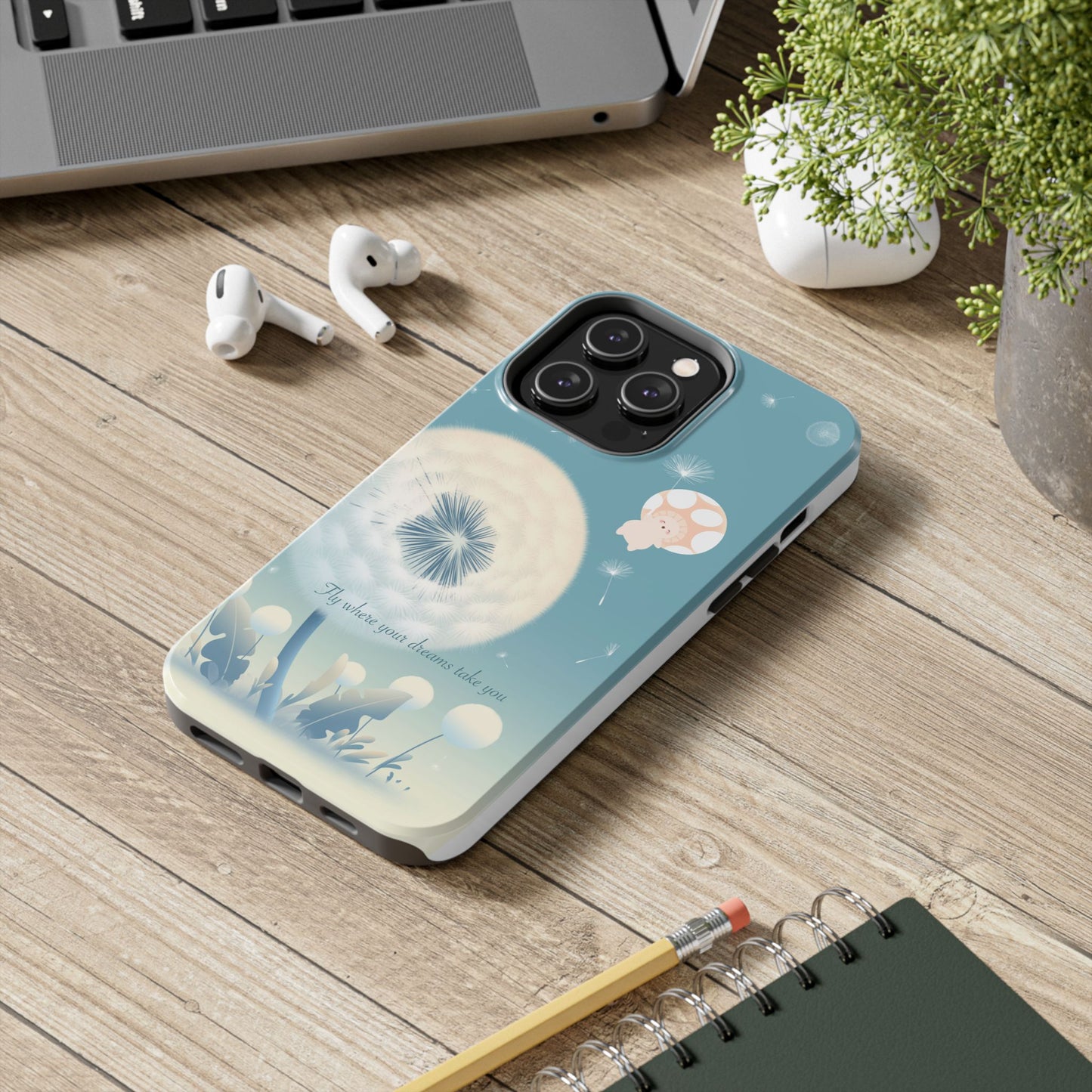 Mumu Phone Case — “Fly Where Your Dreams Take You”