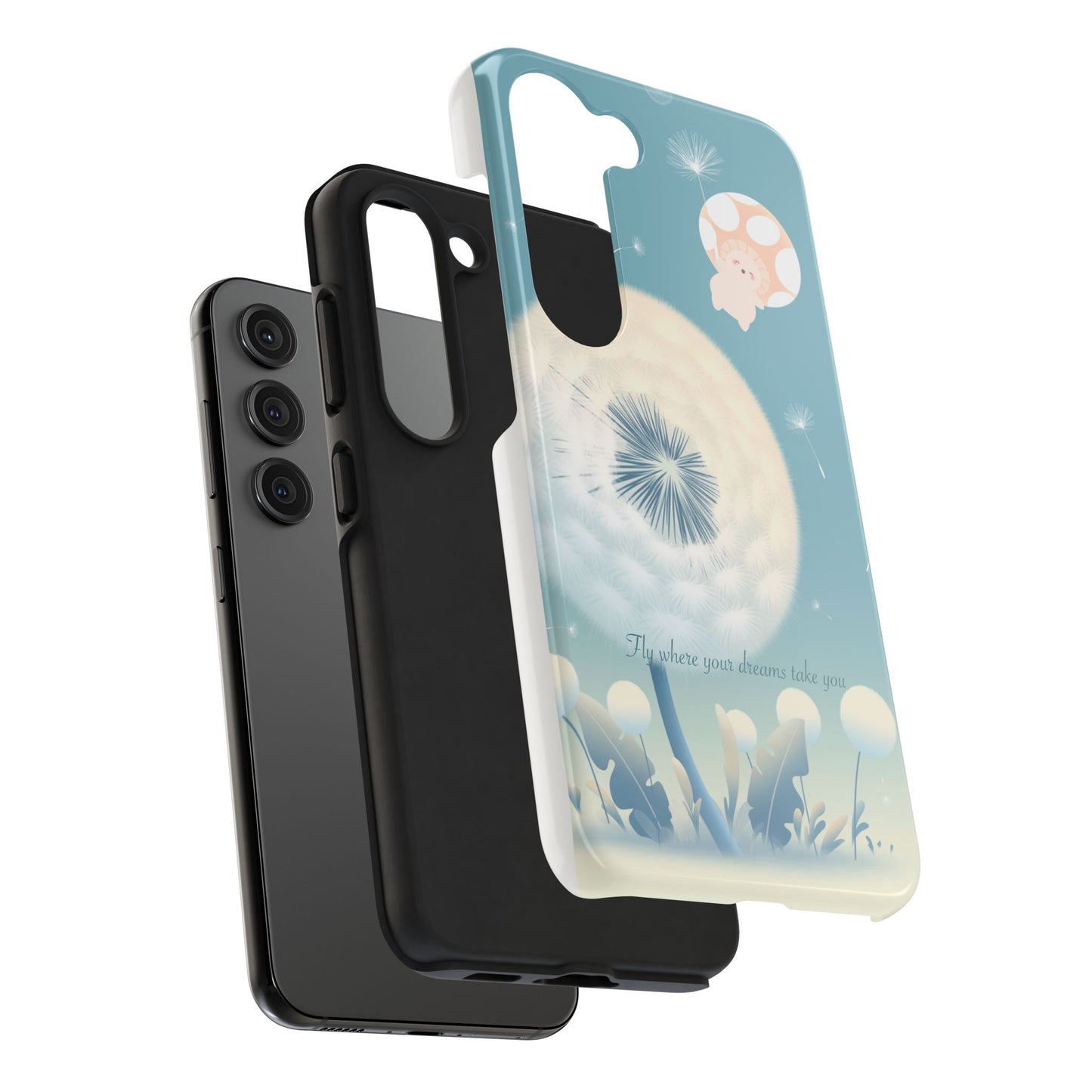 Mumu Phone Case — “Fly Where Your Dreams Take You”