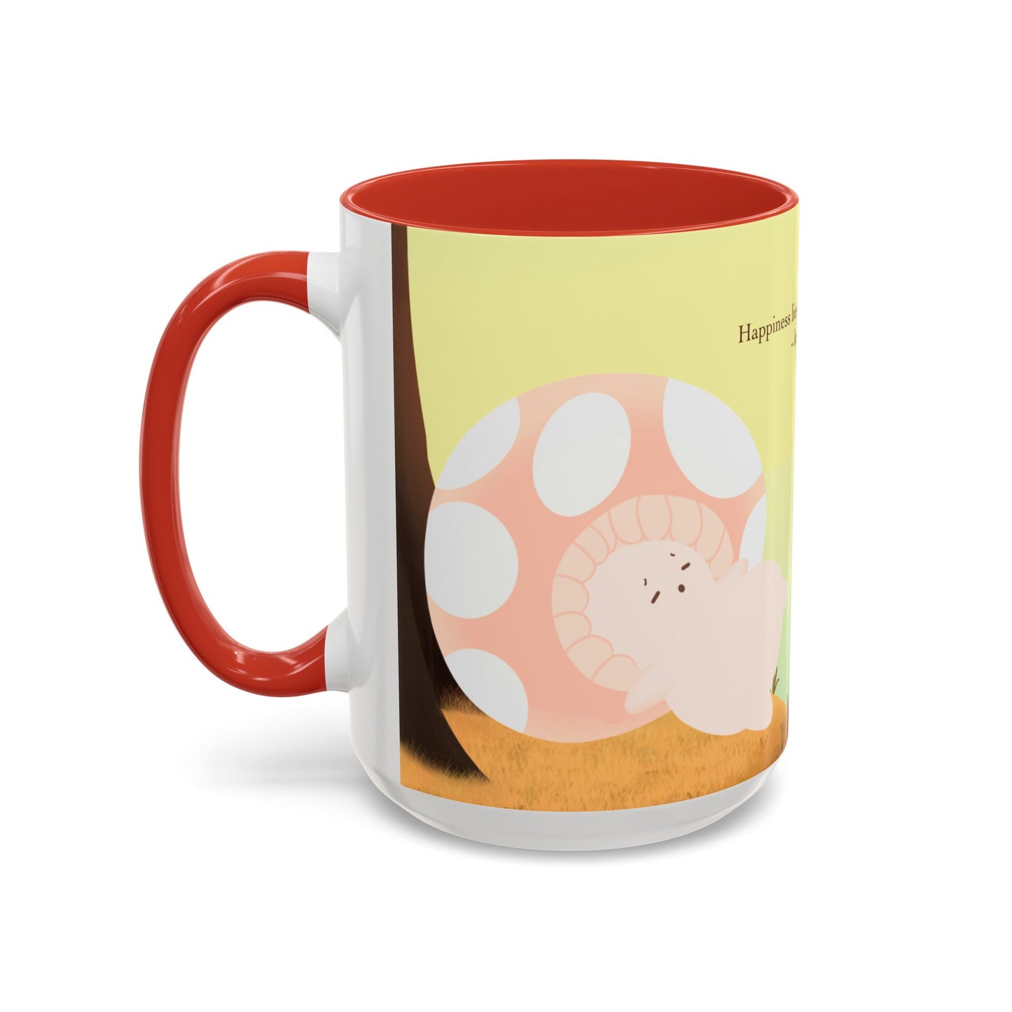 Mushroom Mumu Mood Mug with Color Inside