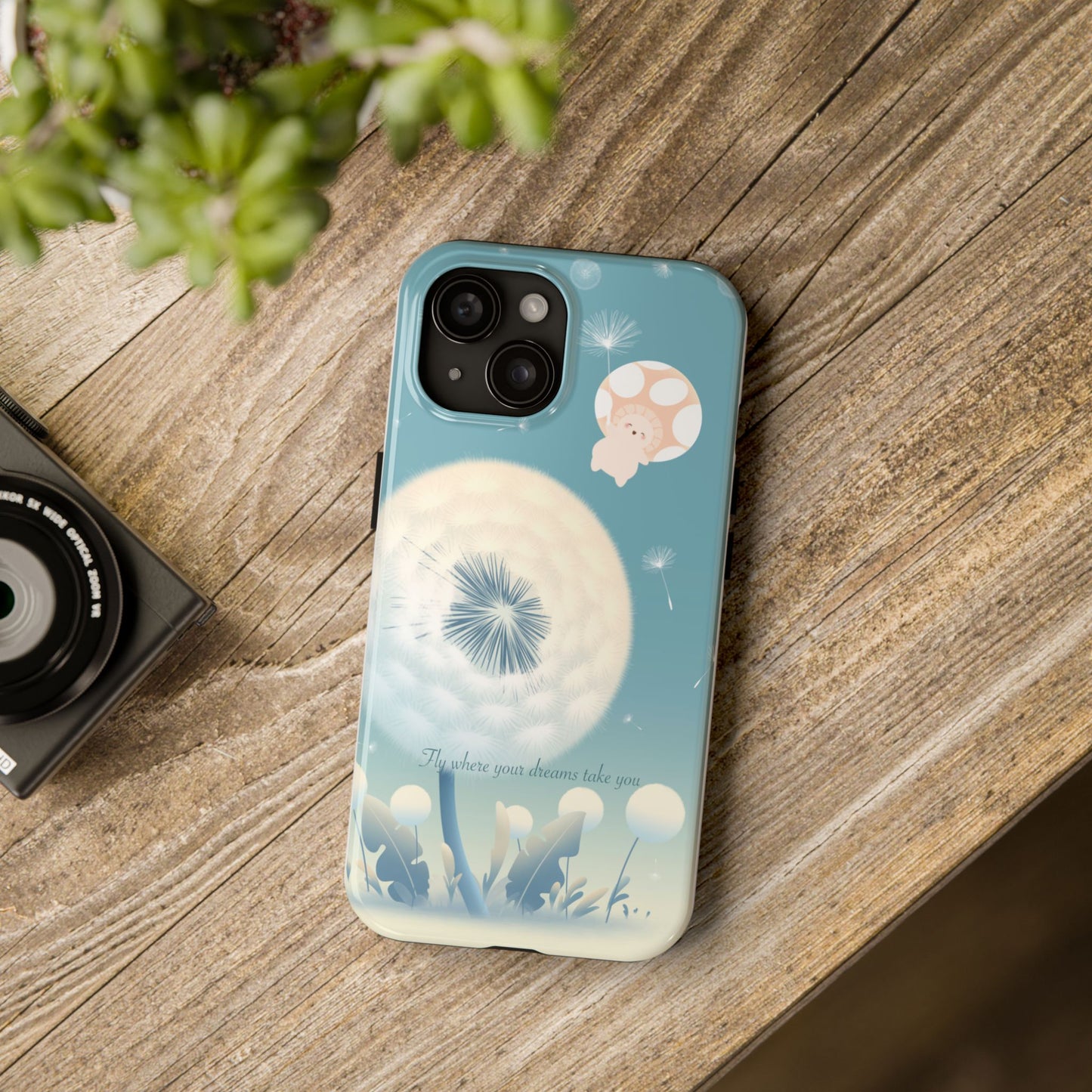 Mumu Phone Case — “Fly Where Your Dreams Take You”