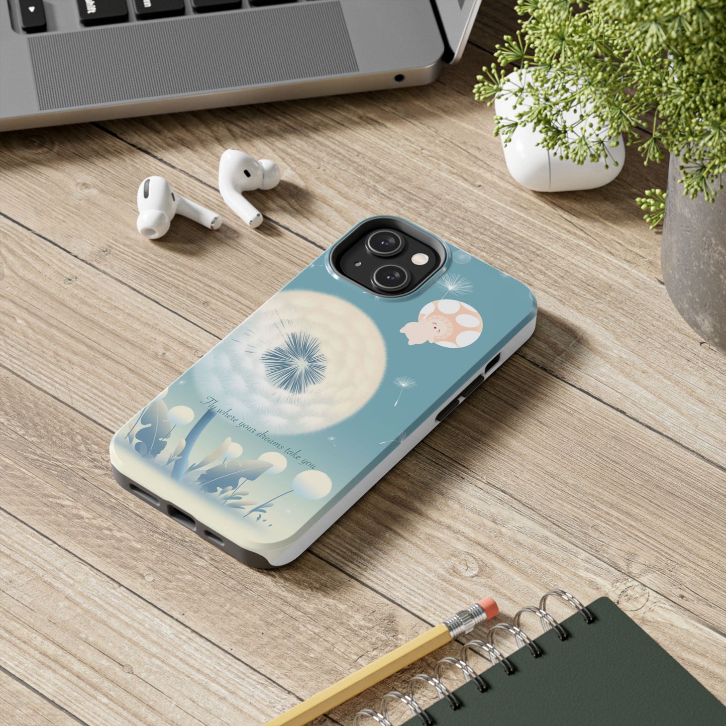 Mumu Phone Case — “Fly Where Your Dreams Take You”