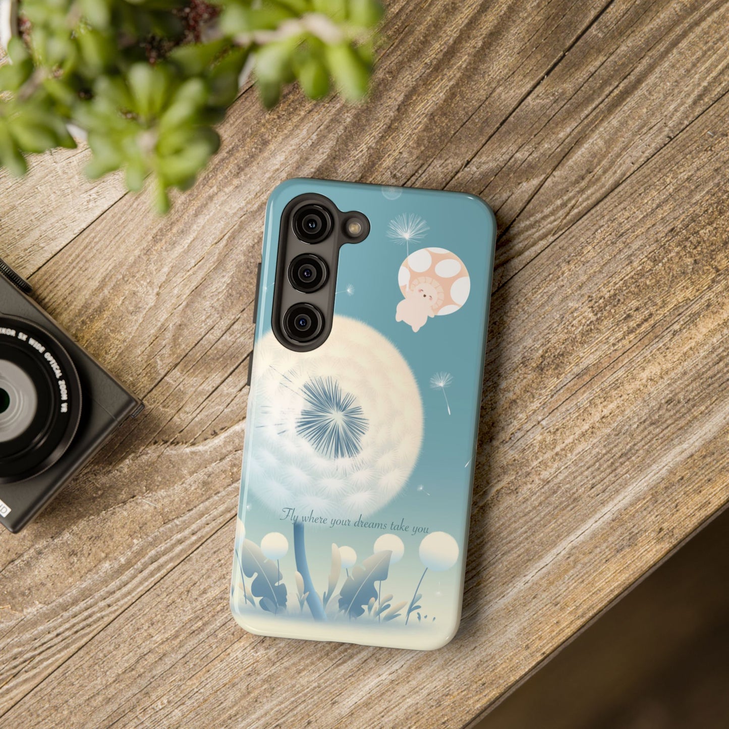 Mumu Phone Case — “Fly Where Your Dreams Take You”