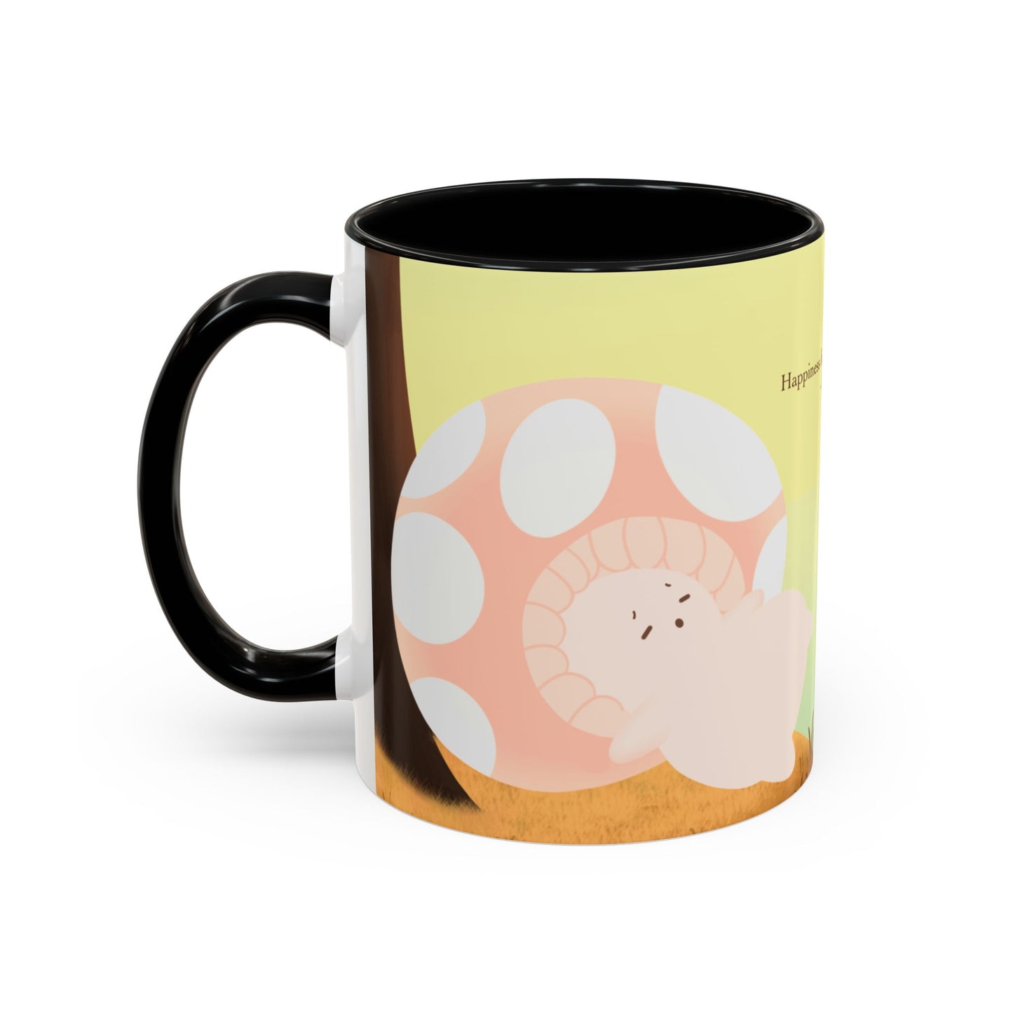 Mushroom Mumu Mood Mug with Color Inside