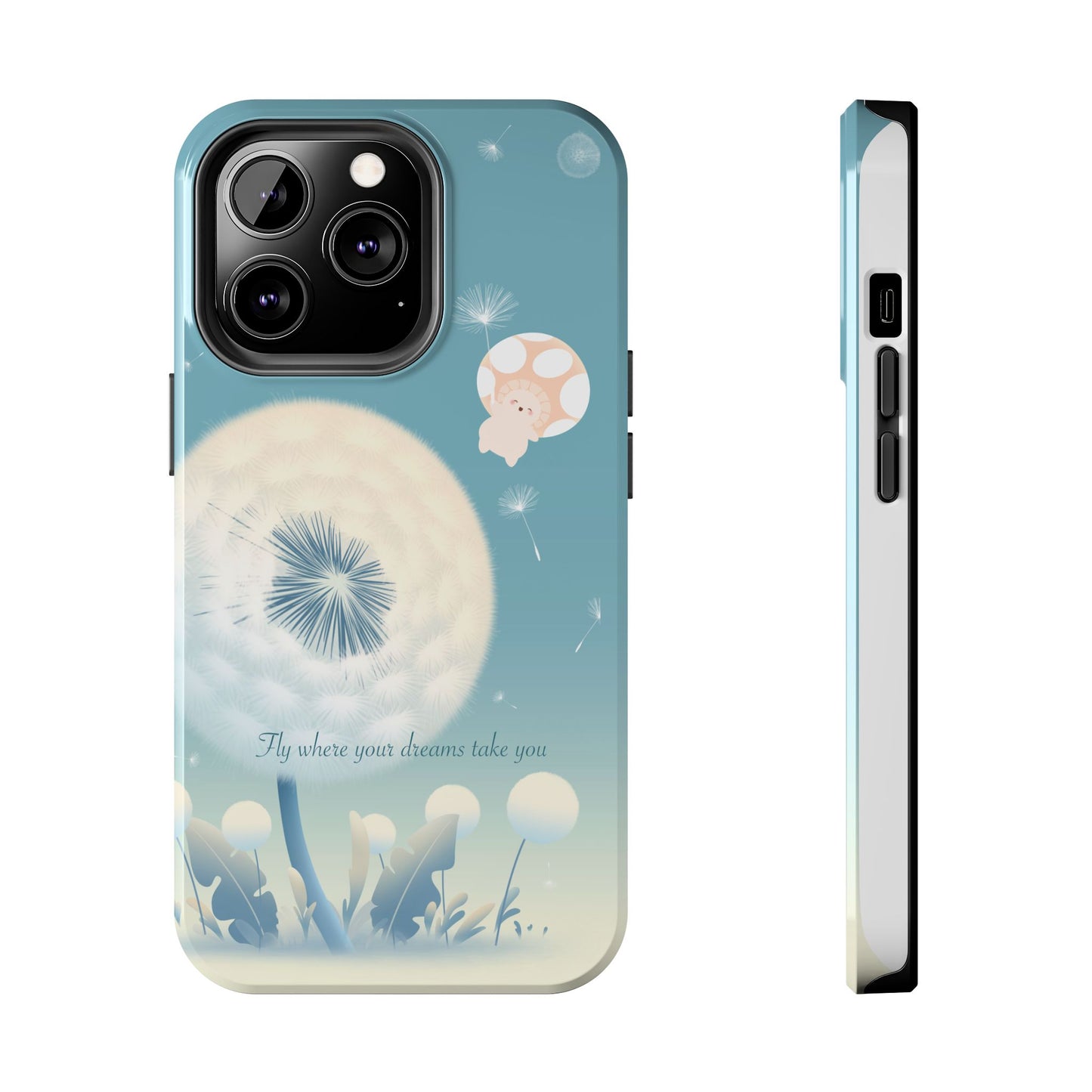 Mumu Phone Case — “Fly Where Your Dreams Take You”