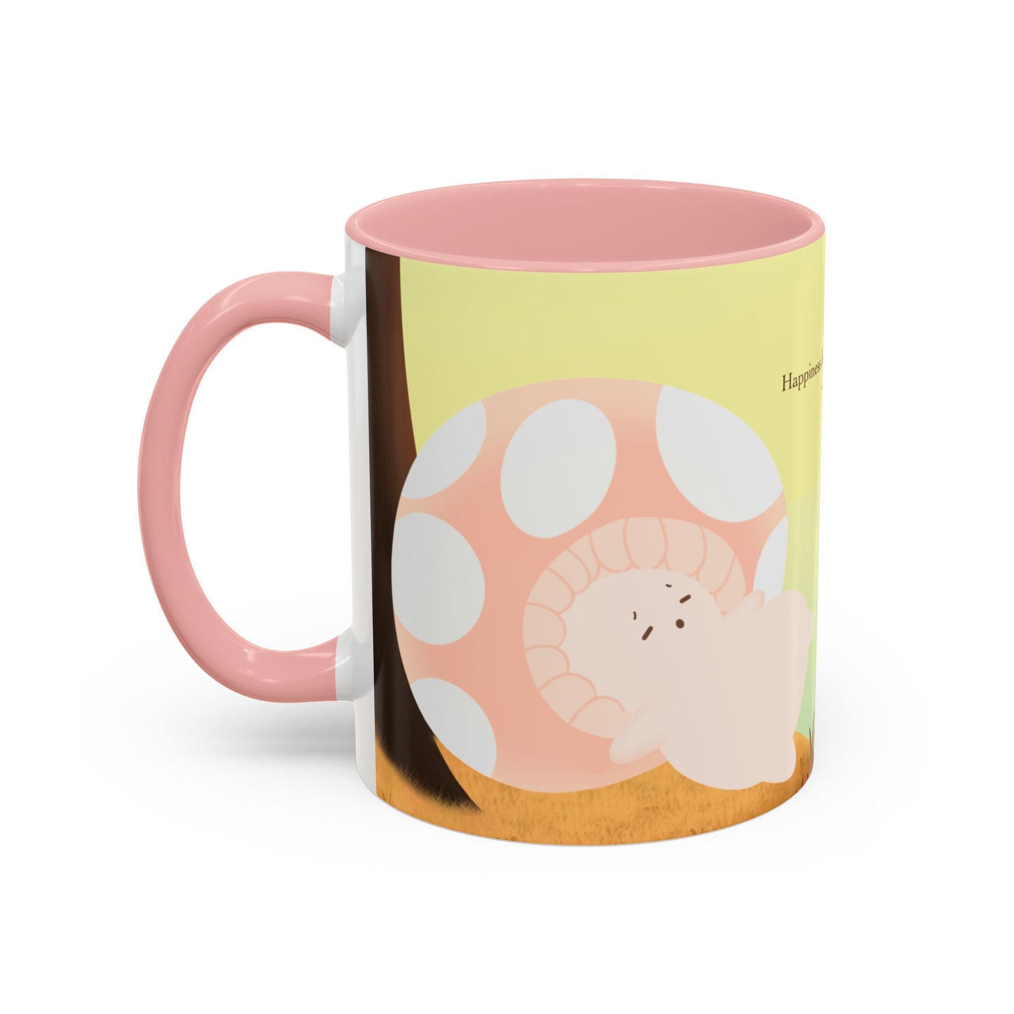 Mushroom Mumu Mood Mug with Color Inside