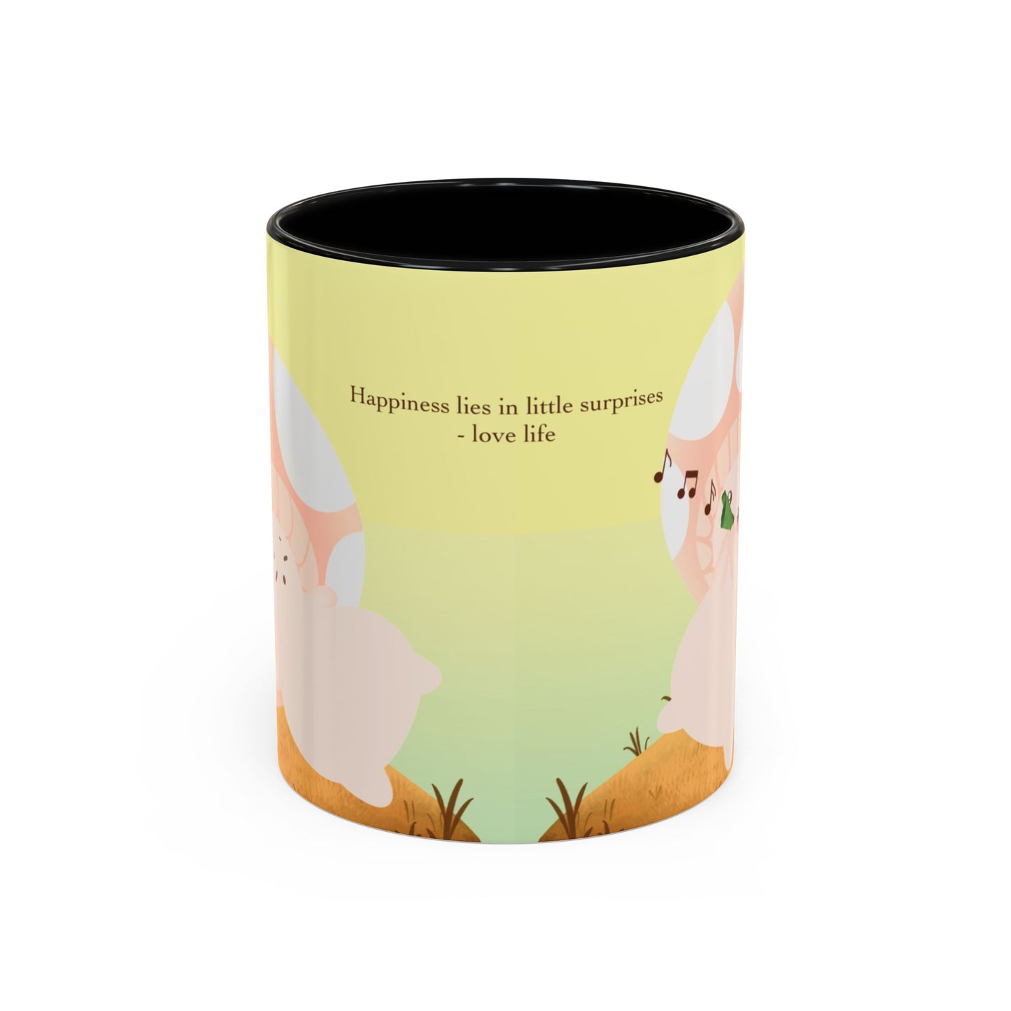 Mushroom Mumu Mood Mug with Color Inside