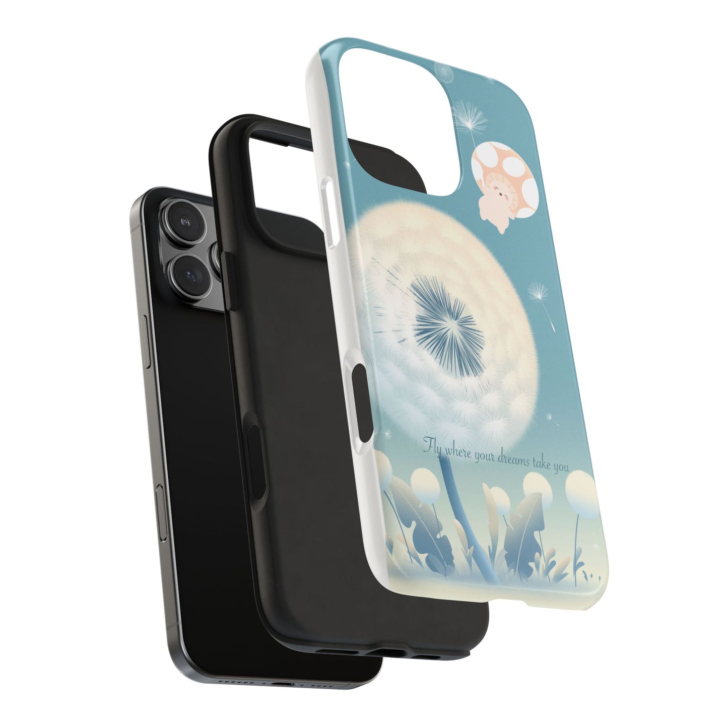 Mumu Phone Case — “Fly Where Your Dreams Take You”