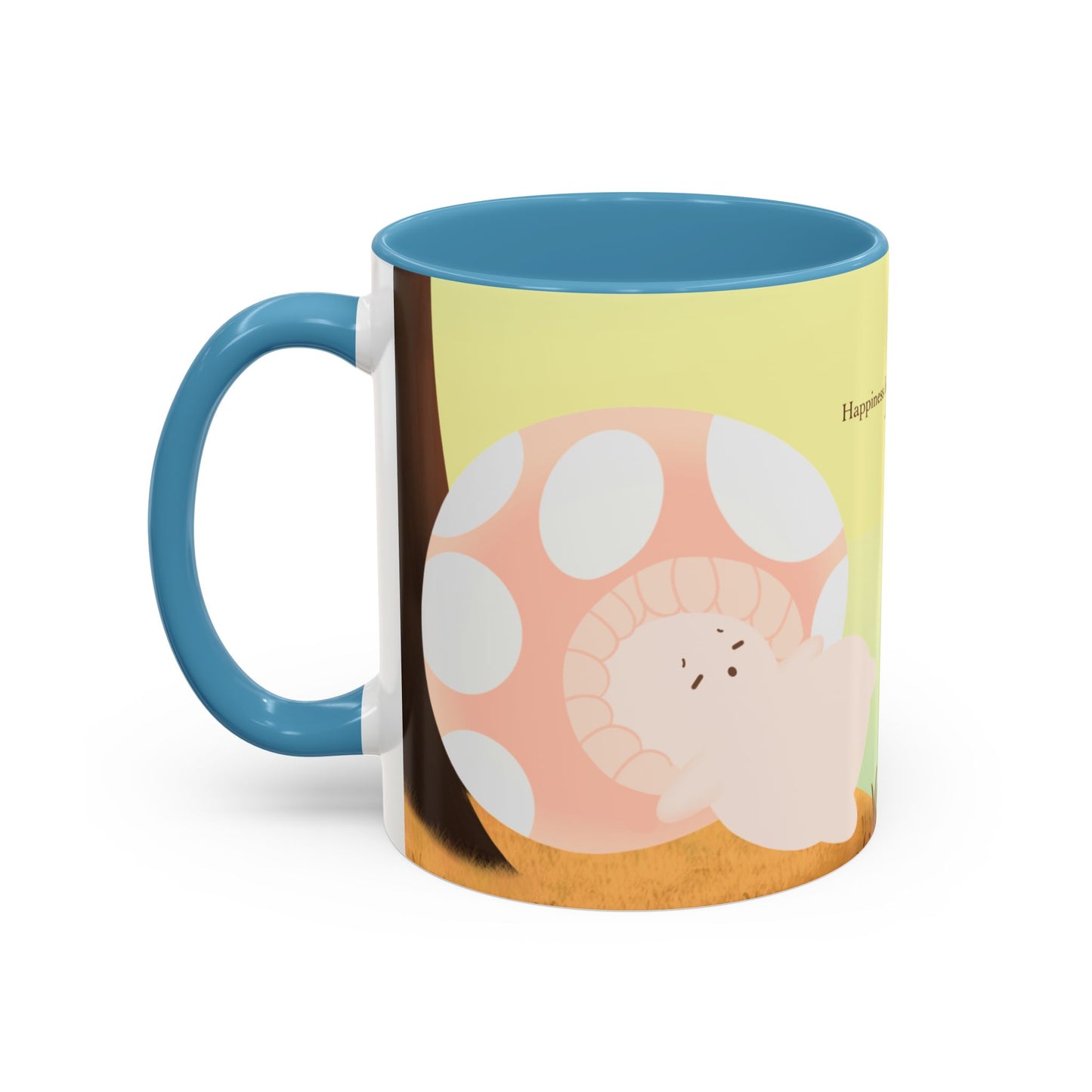 Mushroom Mumu Mood Mug with Color Inside