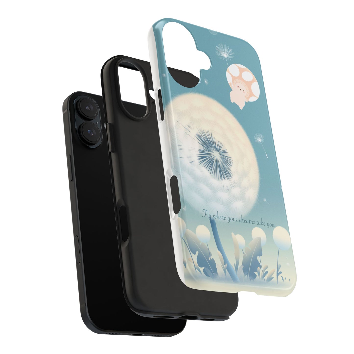 Mumu Phone Case — “Fly Where Your Dreams Take You”