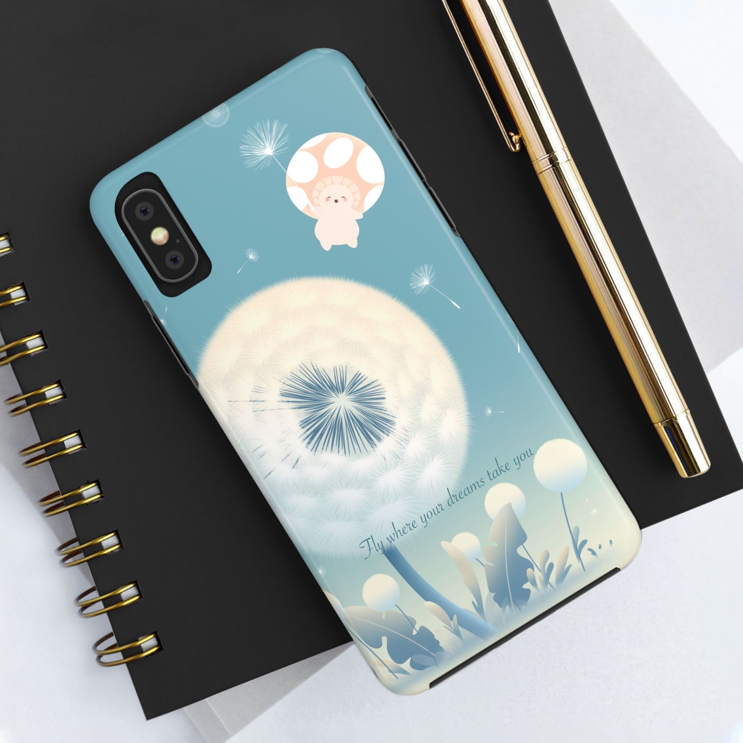 Mumu Phone Case — “Fly Where Your Dreams Take You”