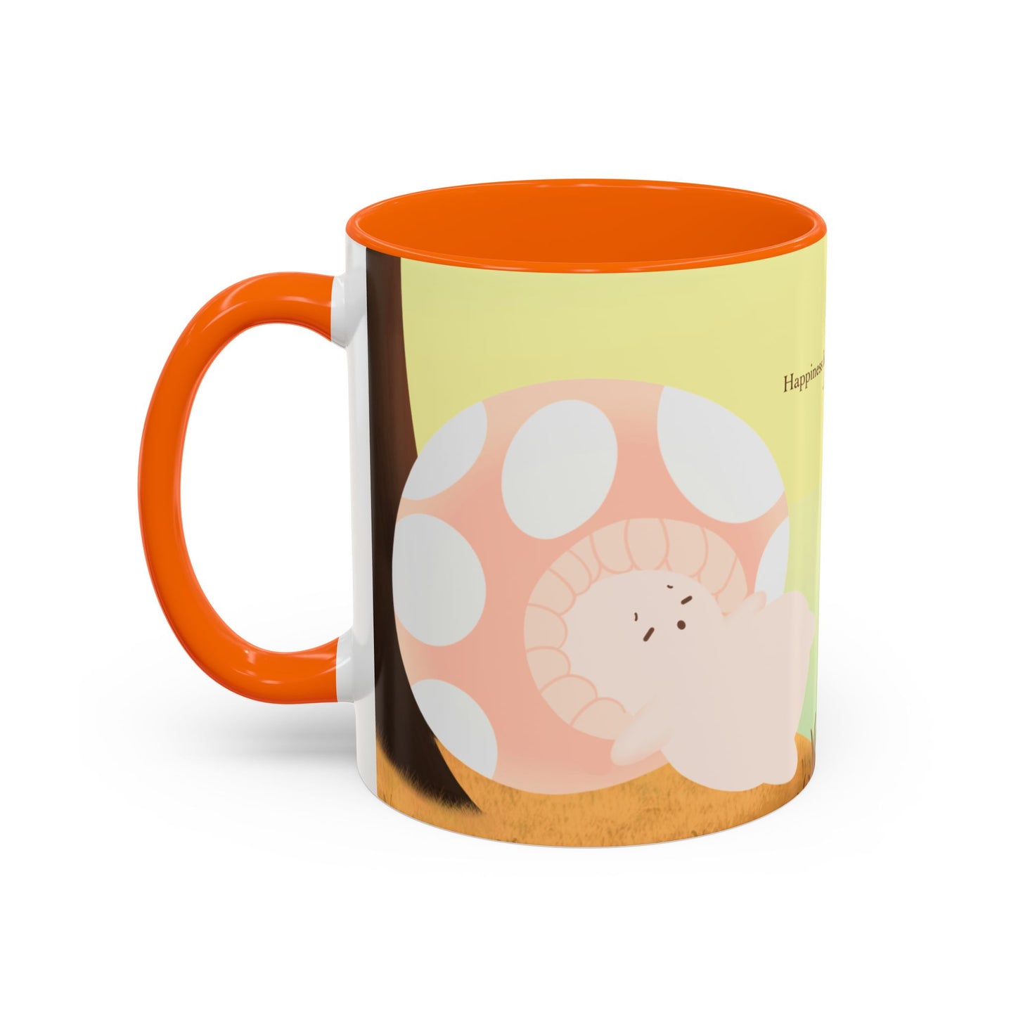 Mushroom Mumu Mood Mug with Color Inside