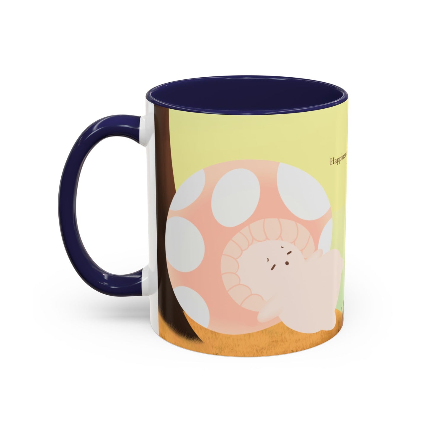 Mushroom Mumu Mood Mug with Color Inside