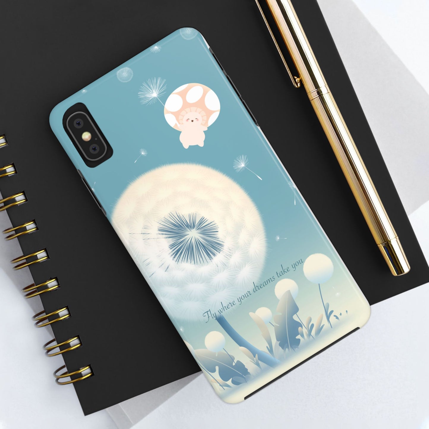 Mumu Phone Case — “Fly Where Your Dreams Take You”
