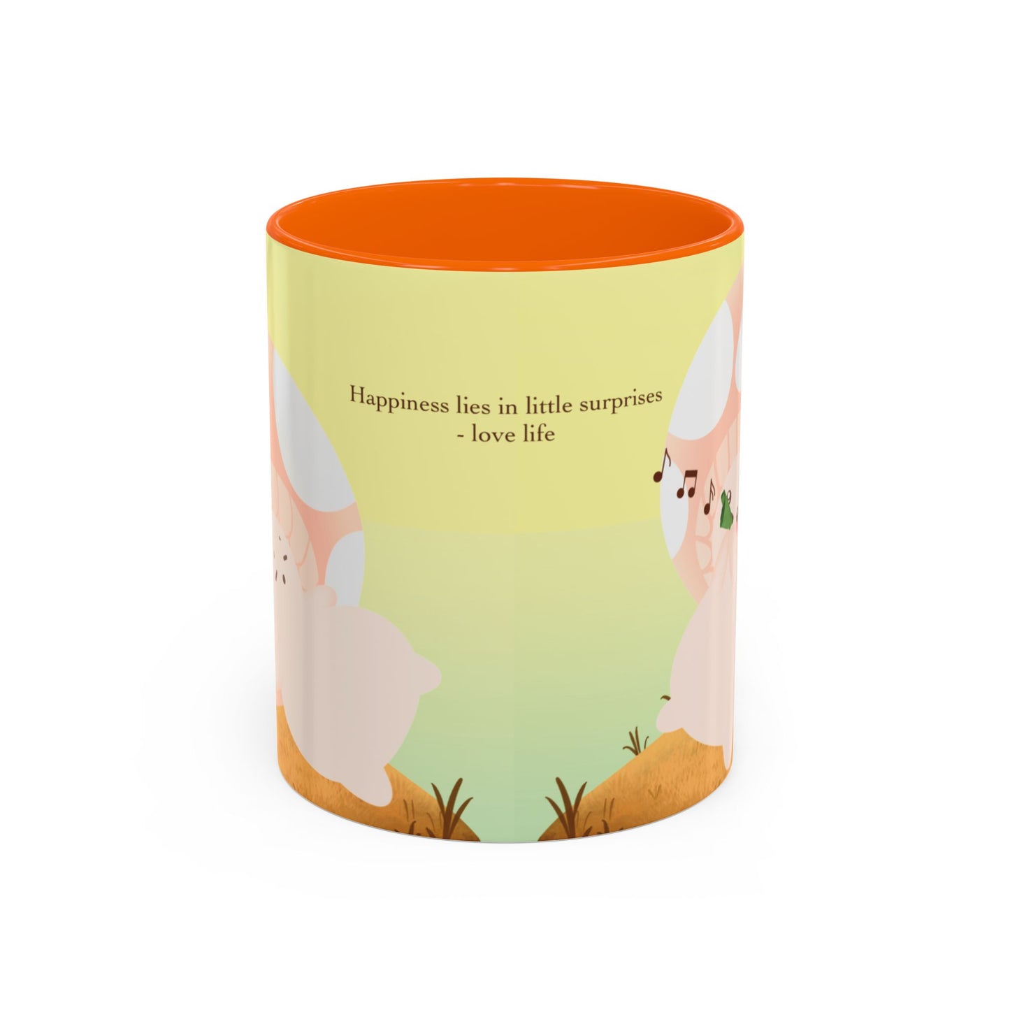 Mushroom Mumu Mood Mug with Color Inside