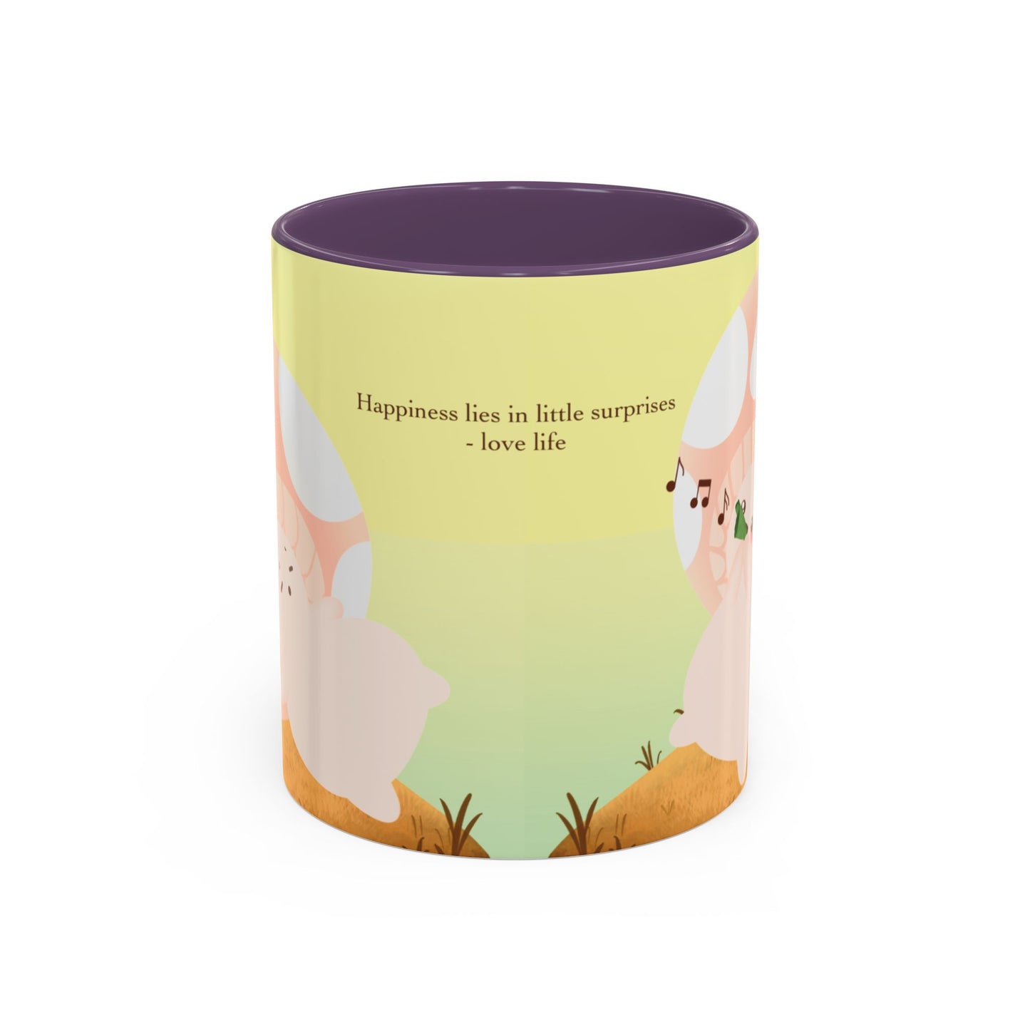 Mushroom Mumu Mood Mug with Color Inside