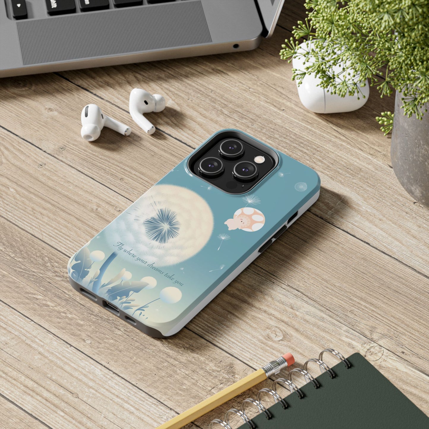 Mumu Phone Case — “Fly Where Your Dreams Take You”