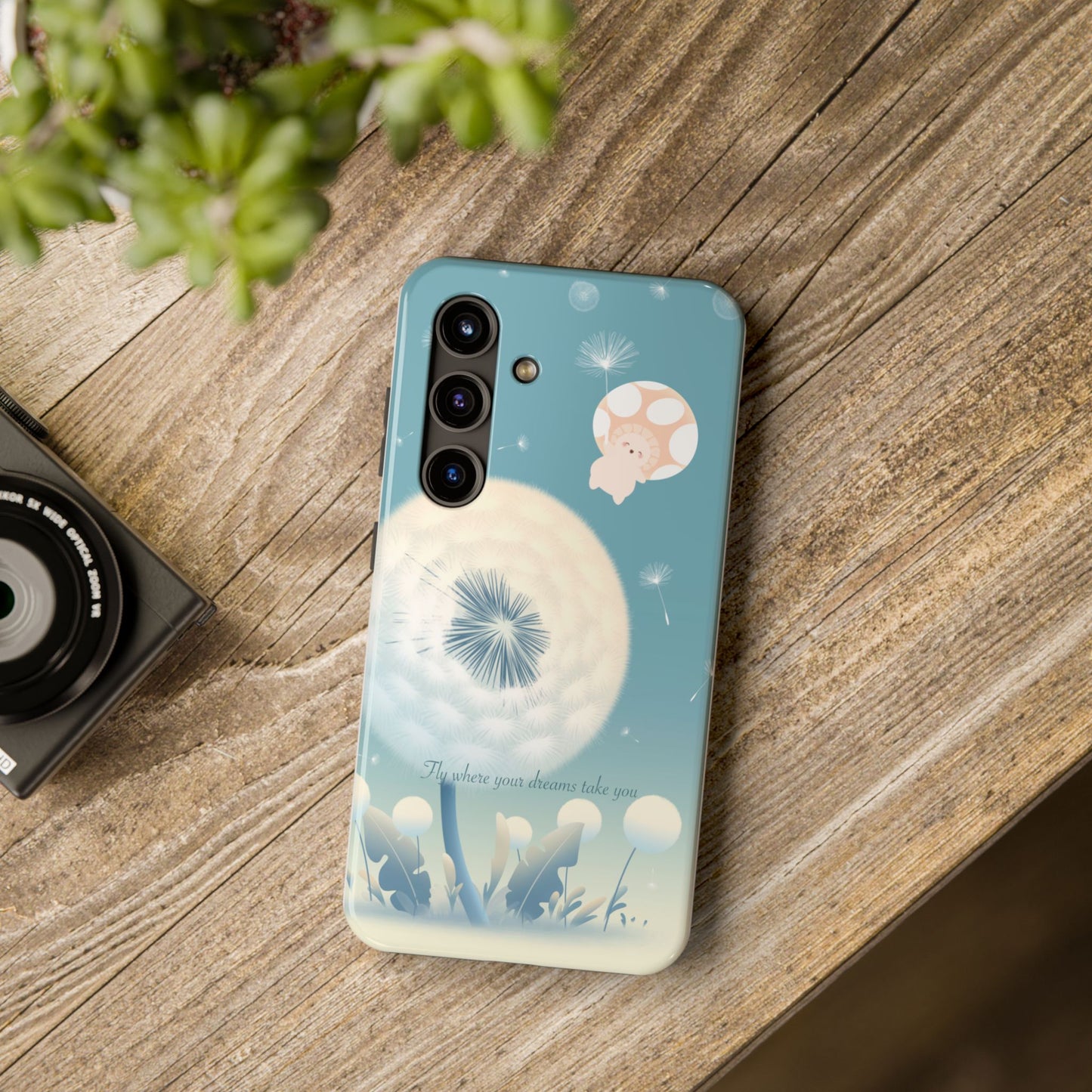 Mumu Phone Case — “Fly Where Your Dreams Take You”