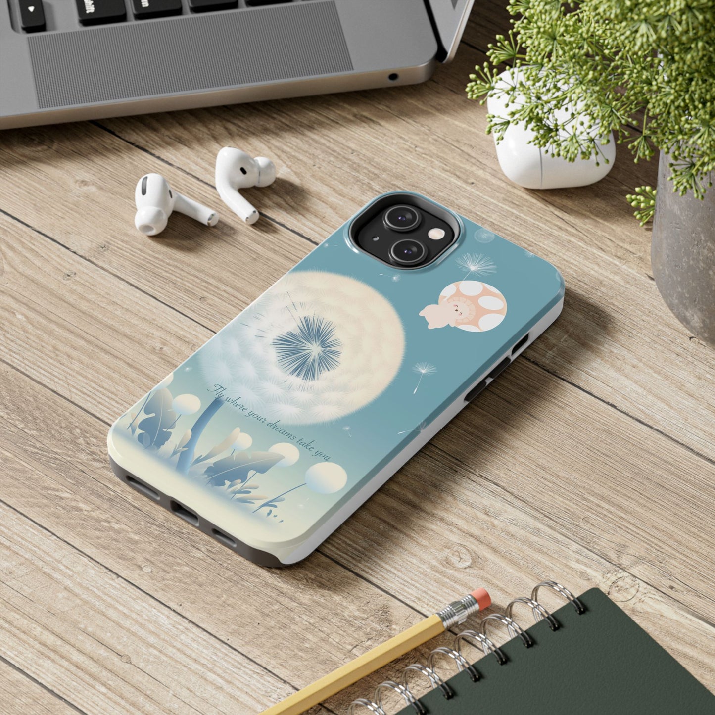 Mumu Phone Case — “Fly Where Your Dreams Take You”