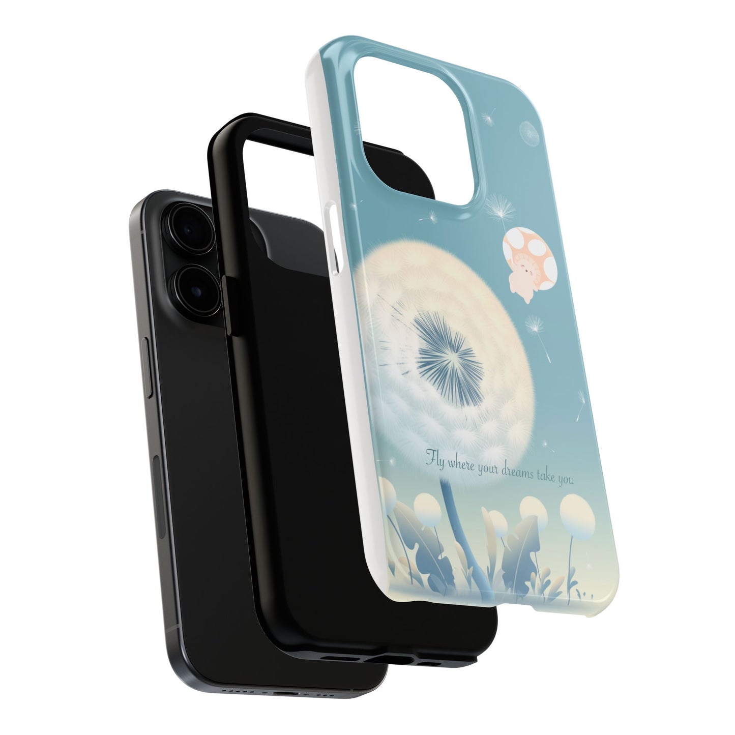 Mumu Phone Case — “Fly Where Your Dreams Take You”