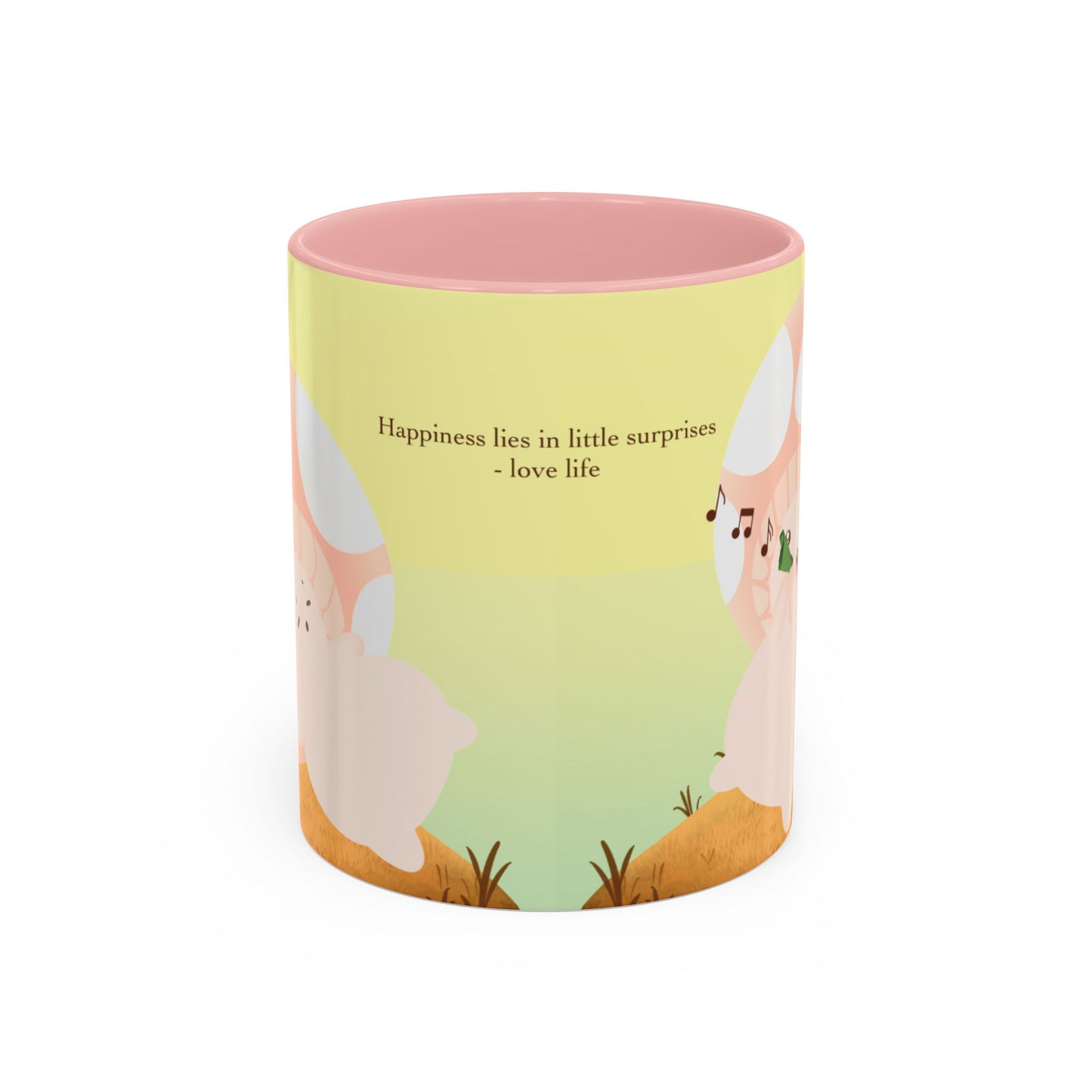 Mushroom Mumu Mood Mug with Color Inside