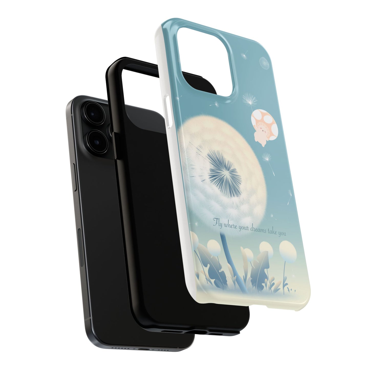 Mumu Phone Case — “Fly Where Your Dreams Take You”