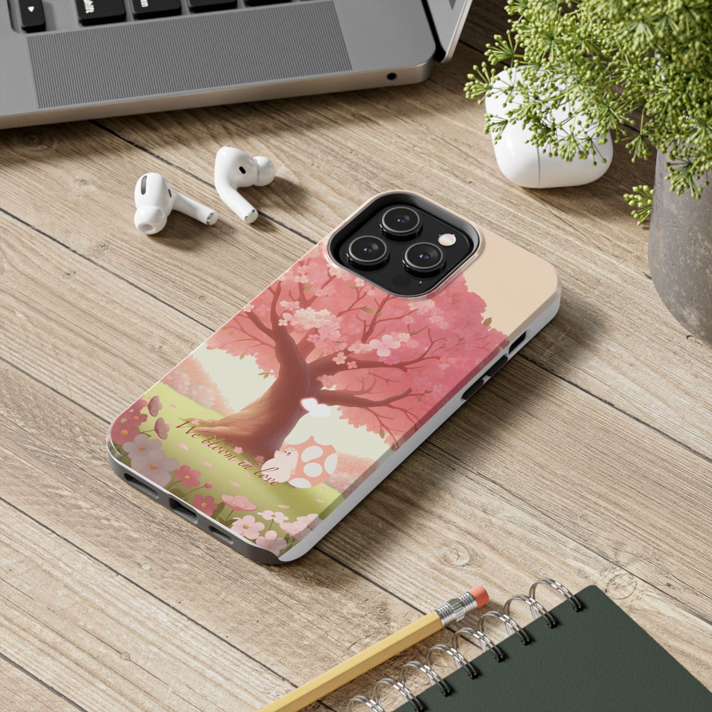 Mumu’s Sakura-Themed Phone Case — “We Bloom in Love”