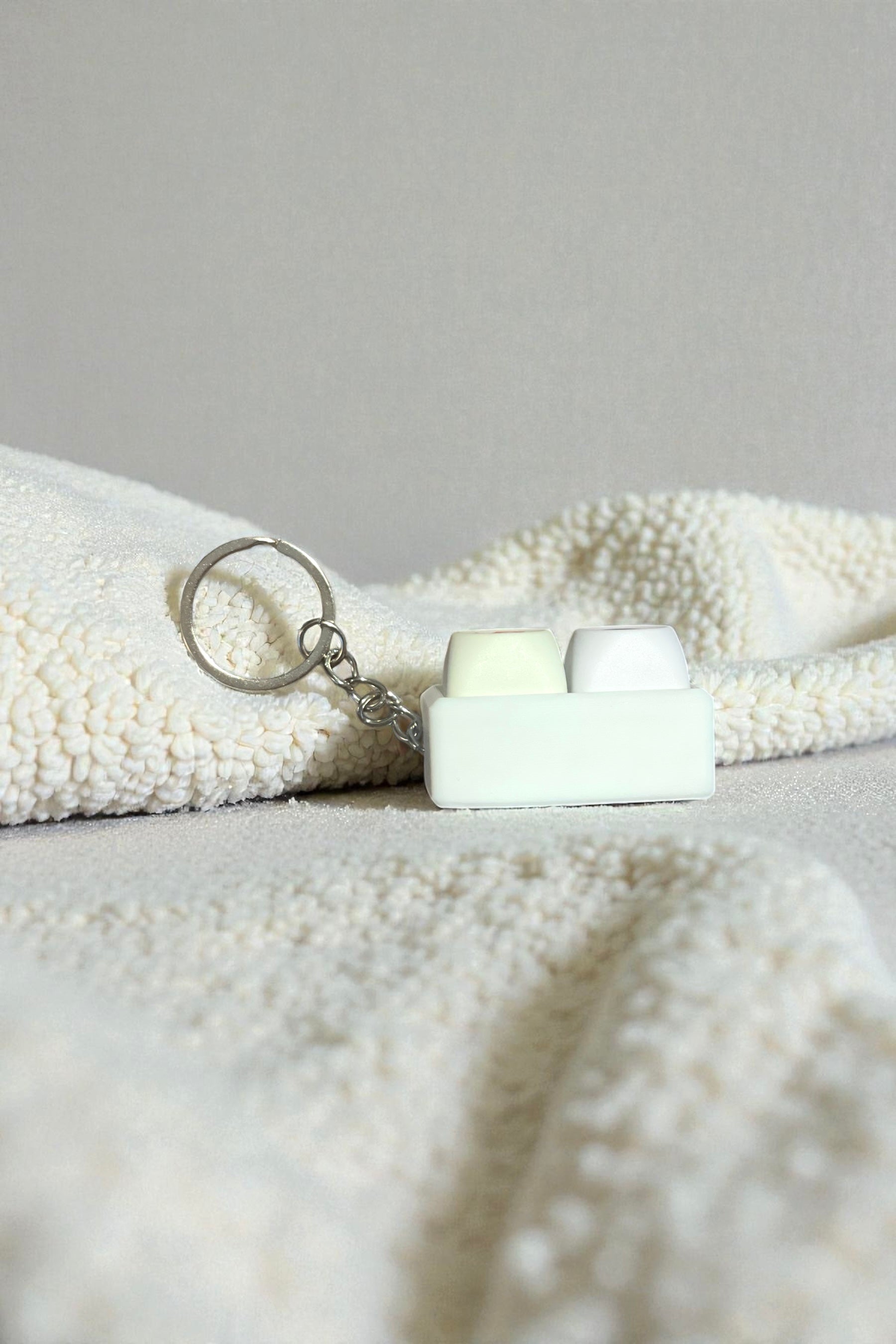 Mumu × 小企鵝按鍵鑰匙圈